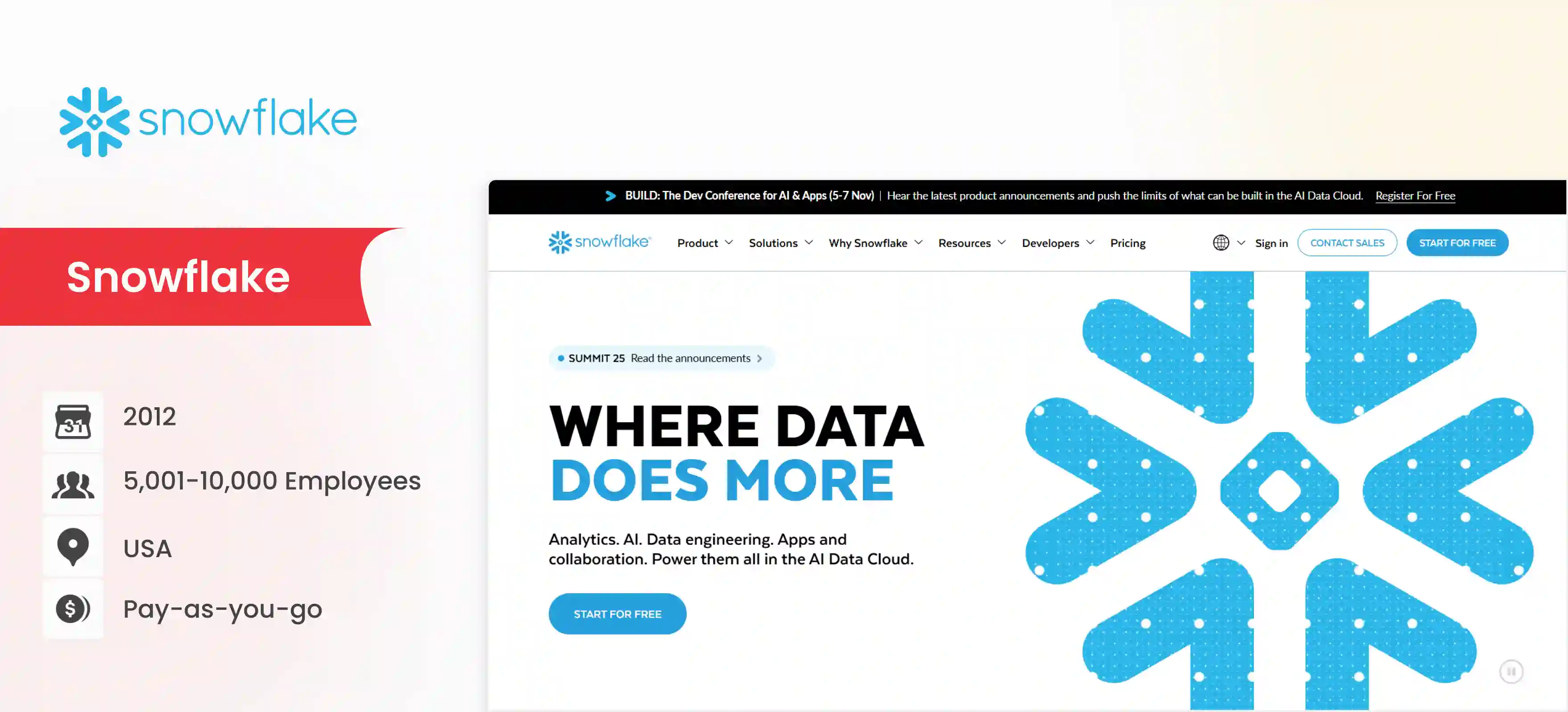 Data Engineering Company Snowflake