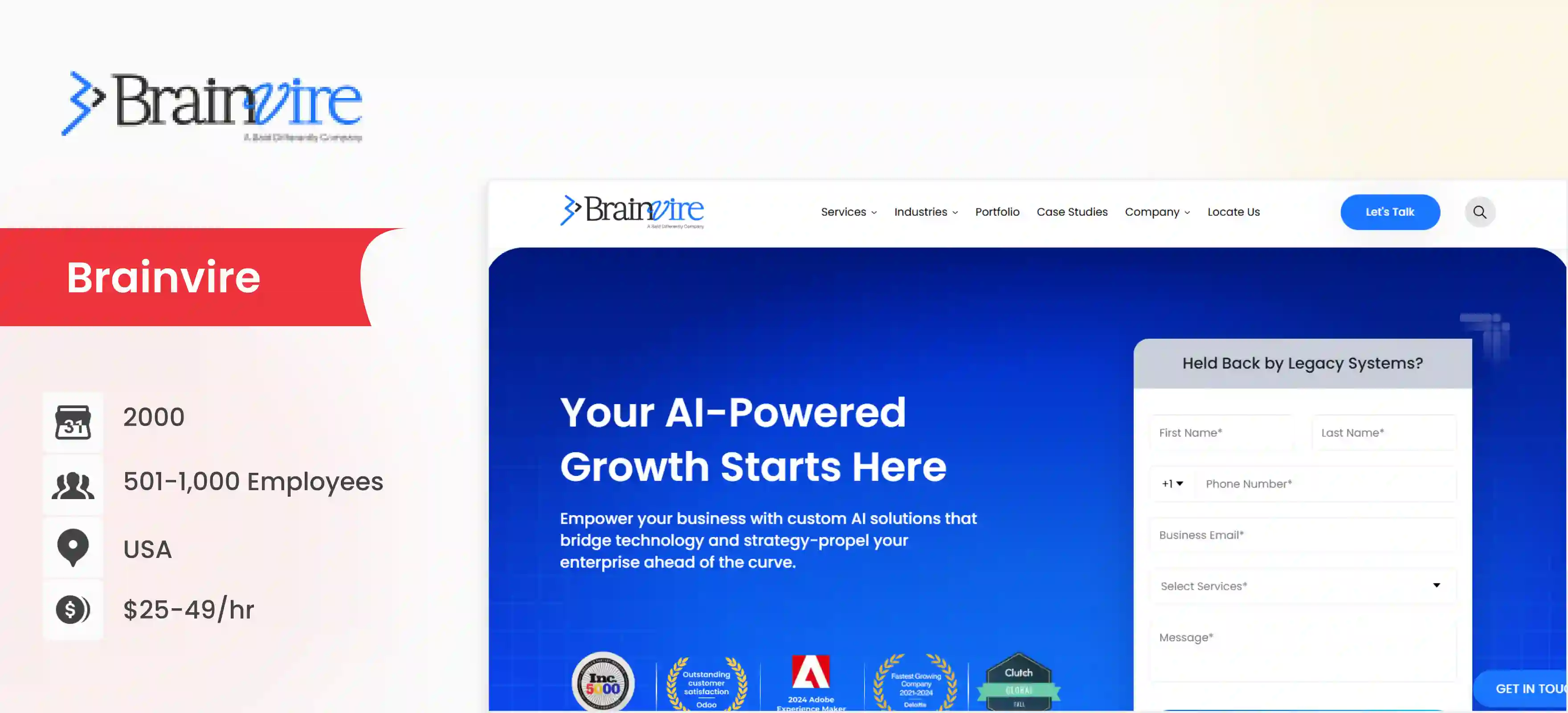 Full Stack Development Company Brainvire