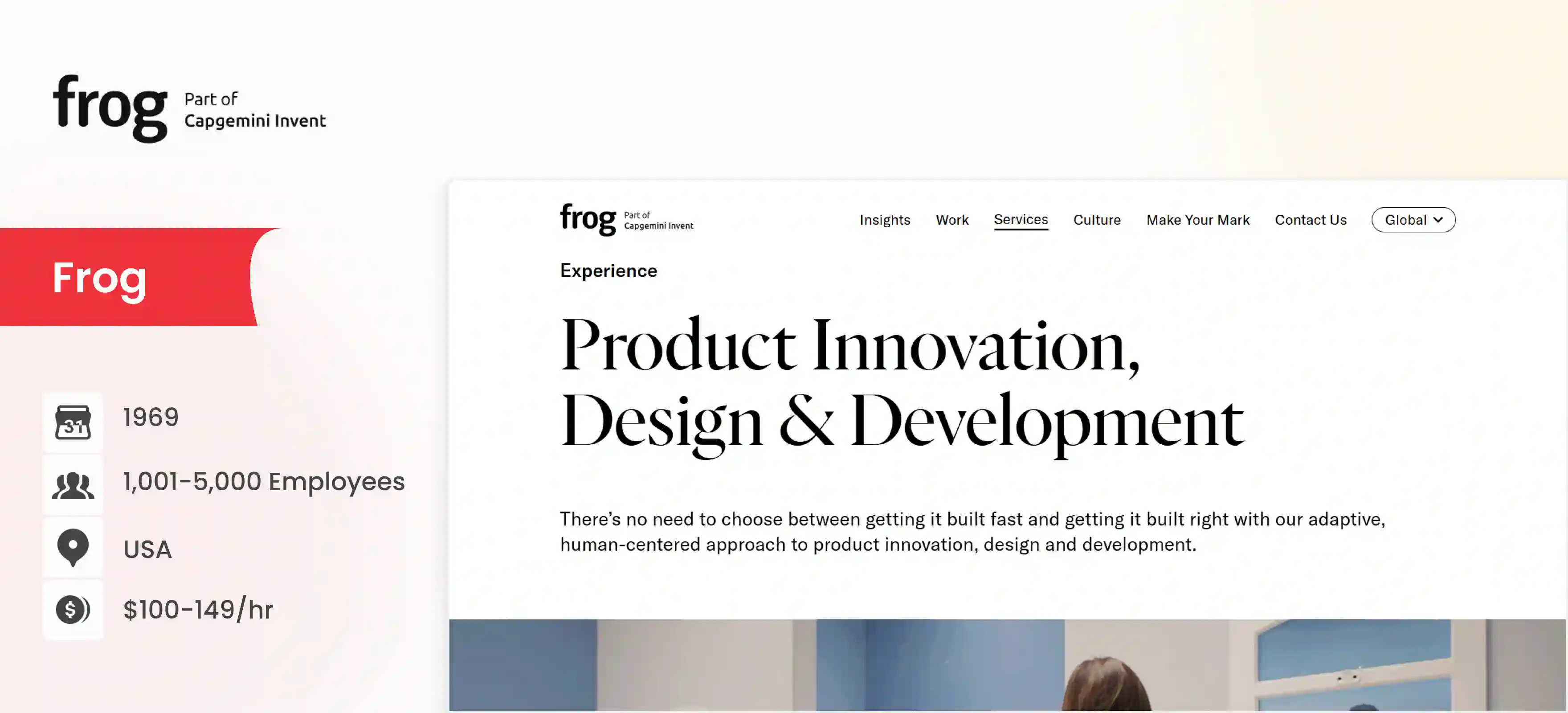 Product Development Company Frg