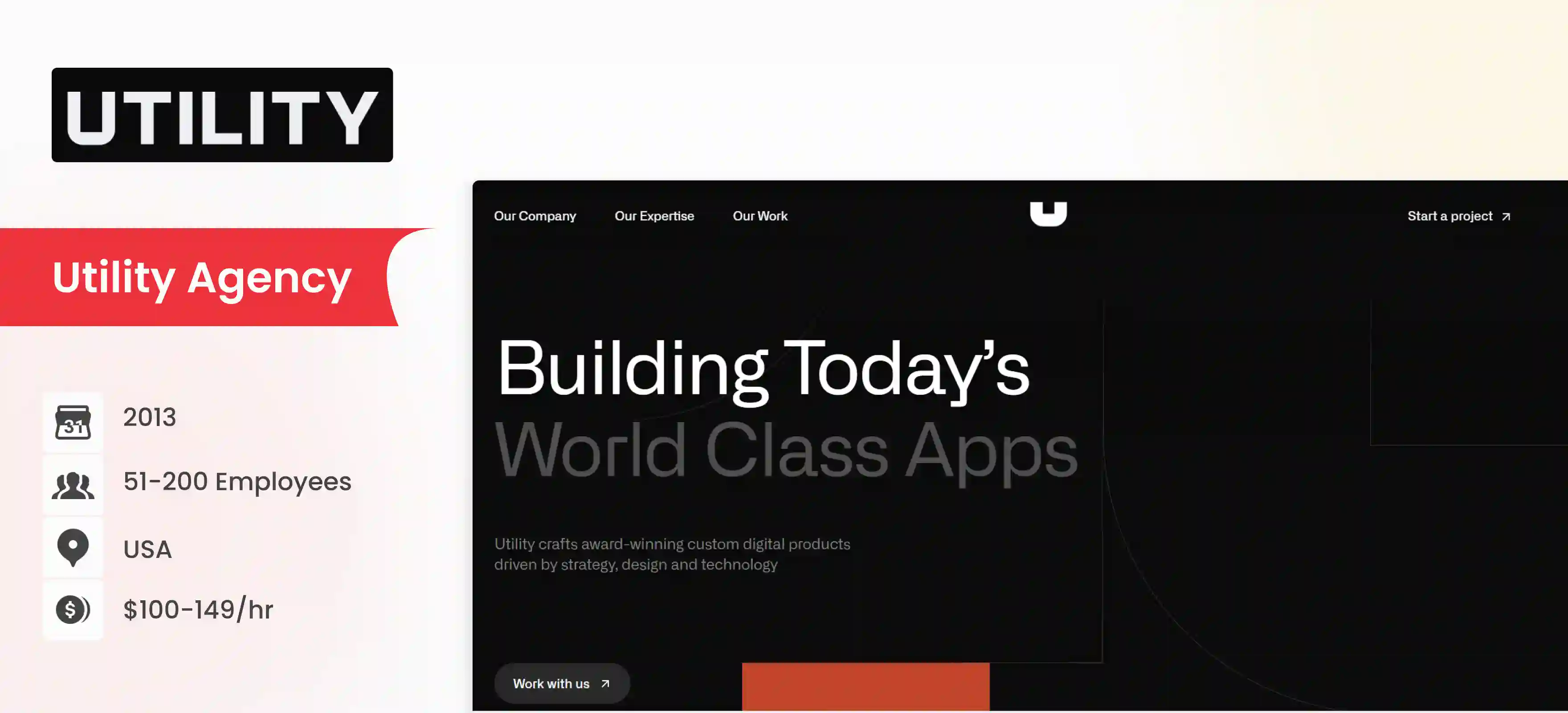 Web Development Company Utility Agency