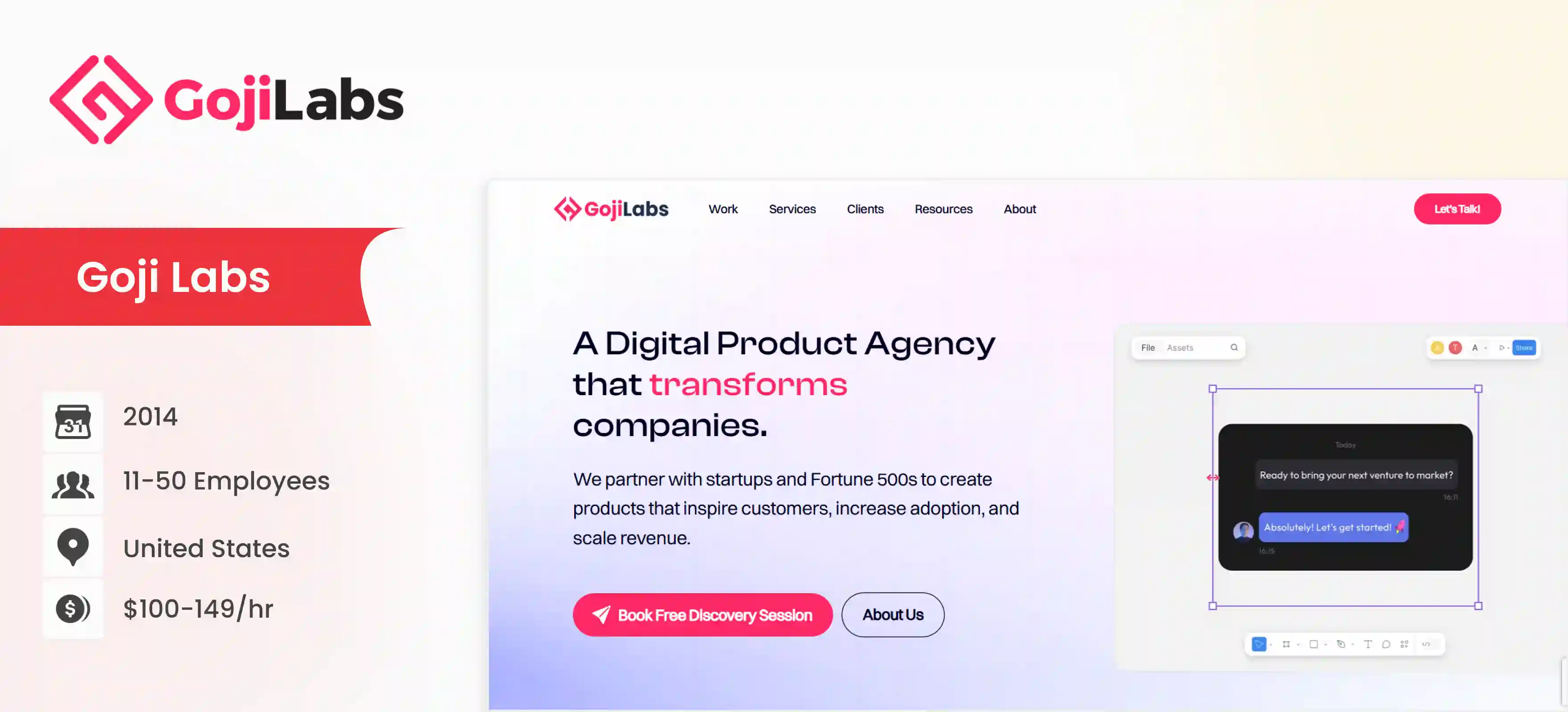 Mobile App Development Company Goji Labs
