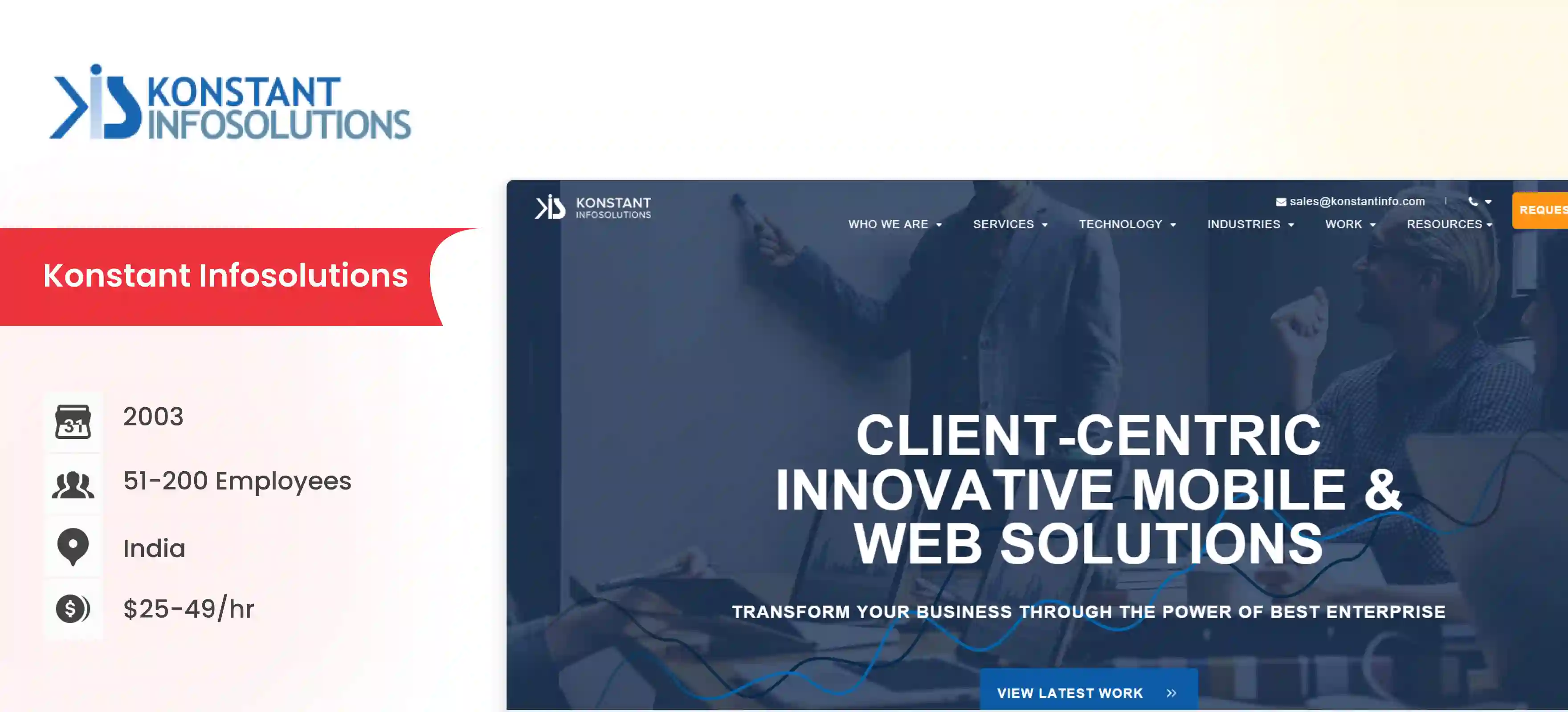 Mobile App Development Company konstant Infosolutions