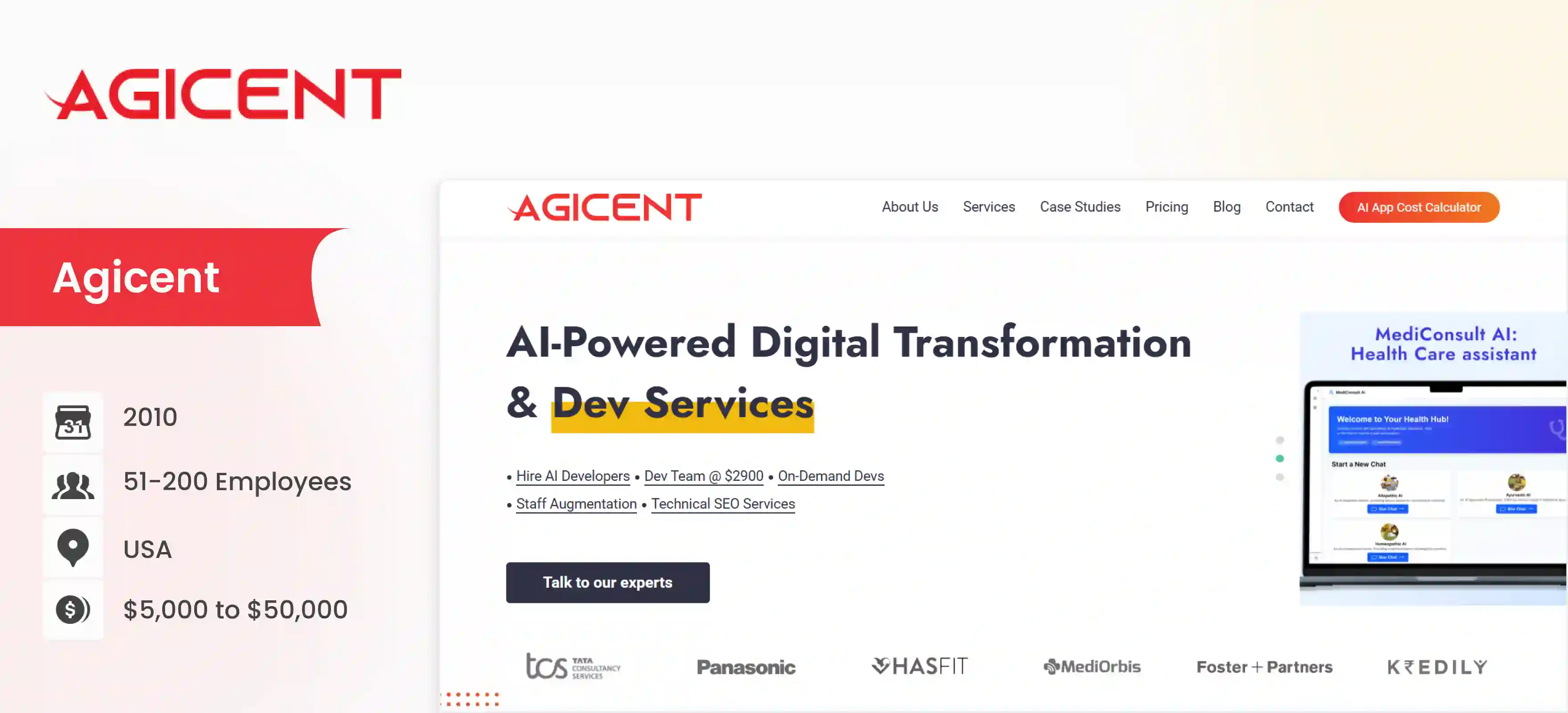 MVP Development Company Agicent Technologies