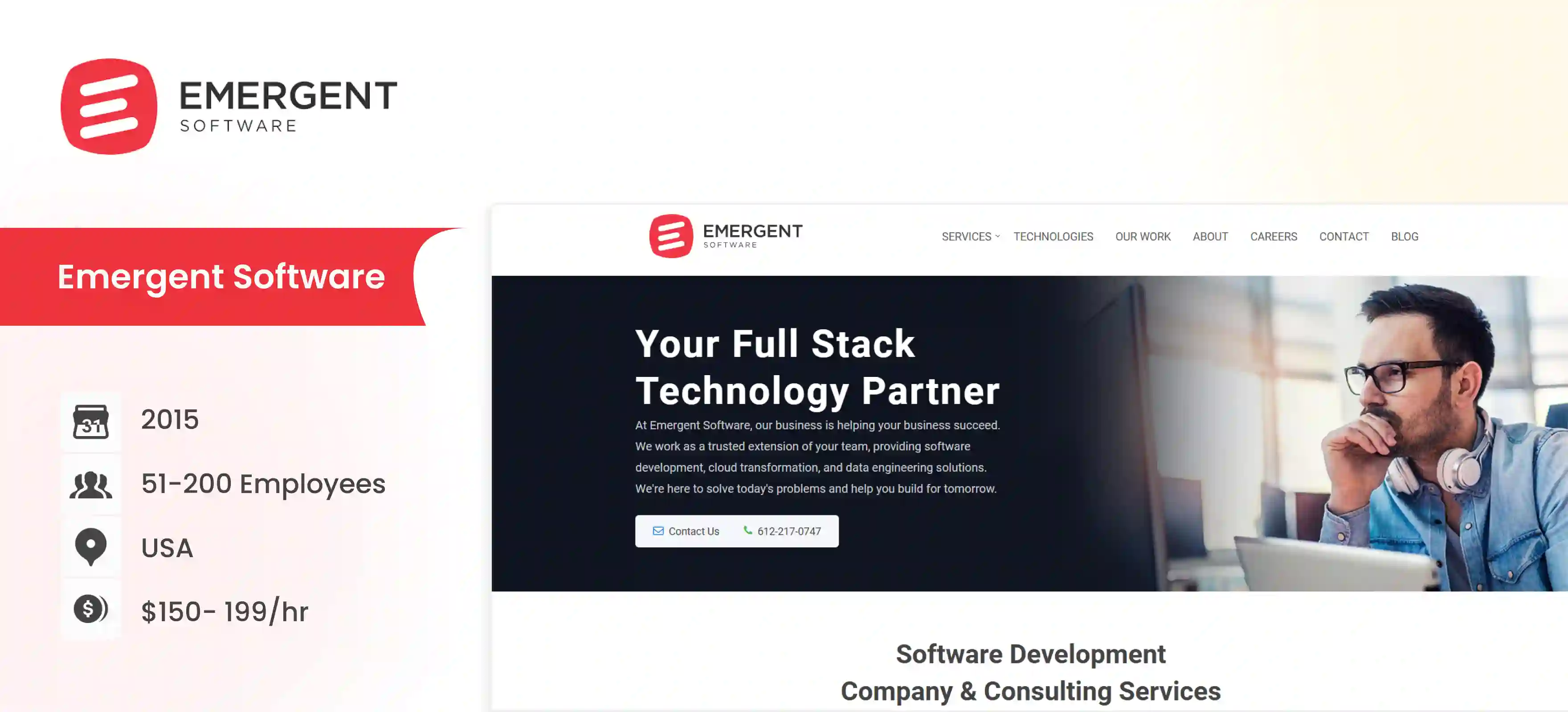 .NET Software Development Company Emergent Software
