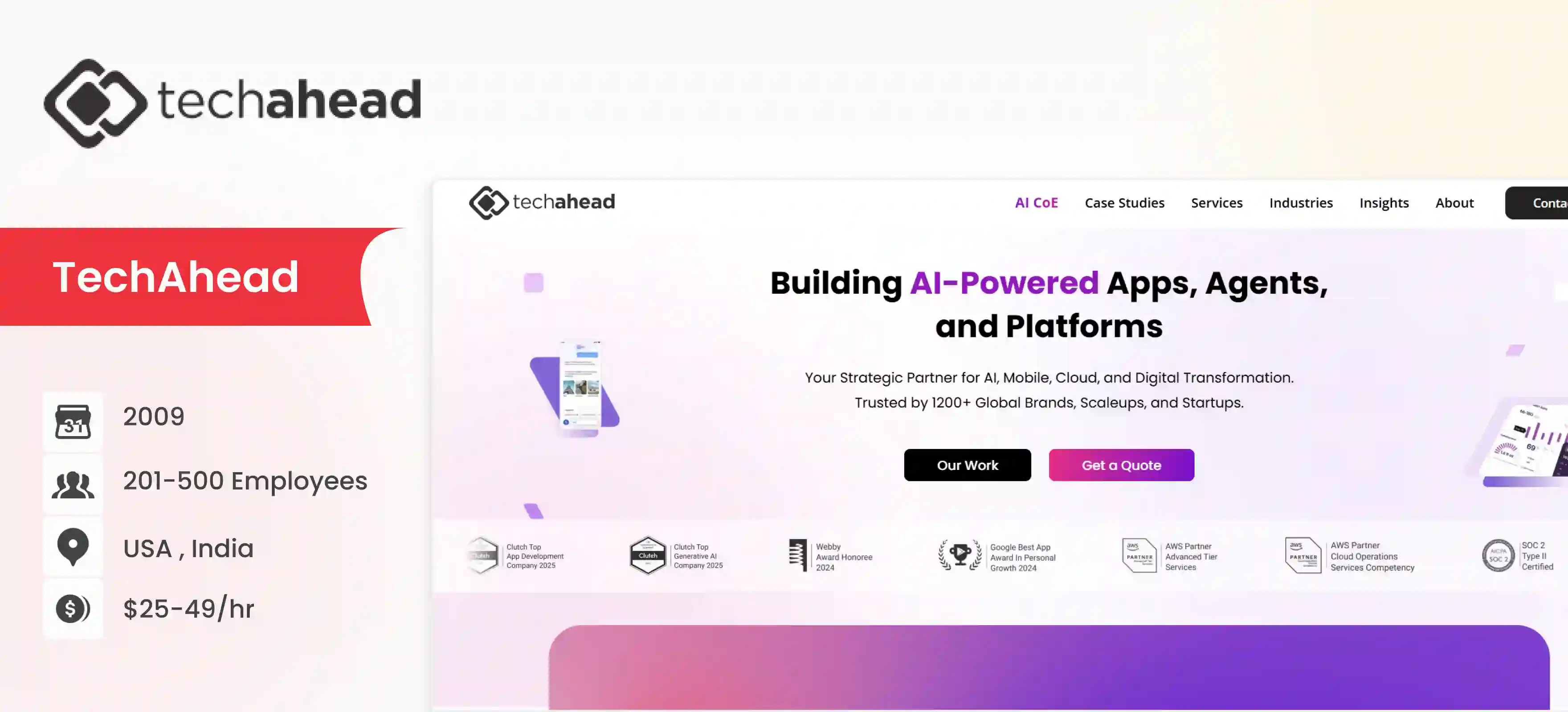 Flutter App Development Company TechAhead