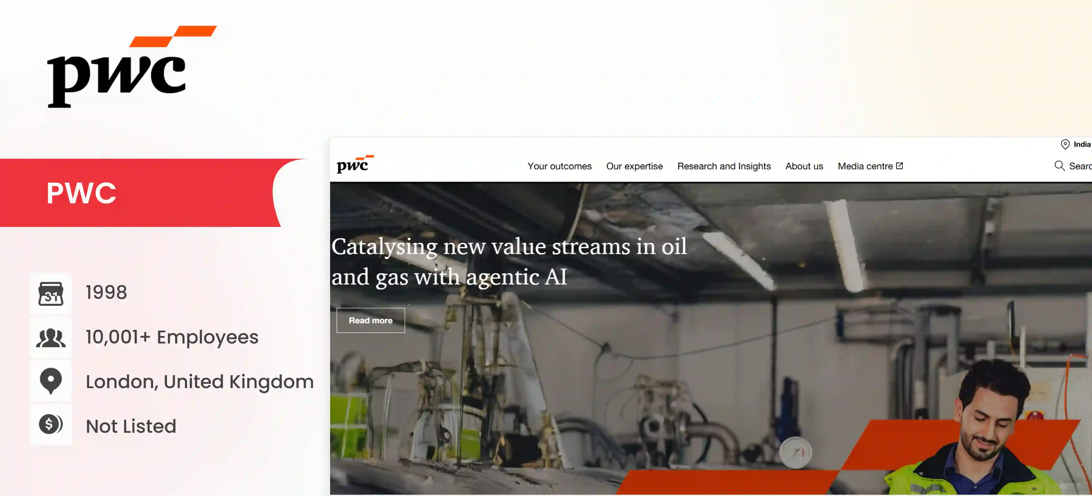 Data Integration Consulting Firm Pwc