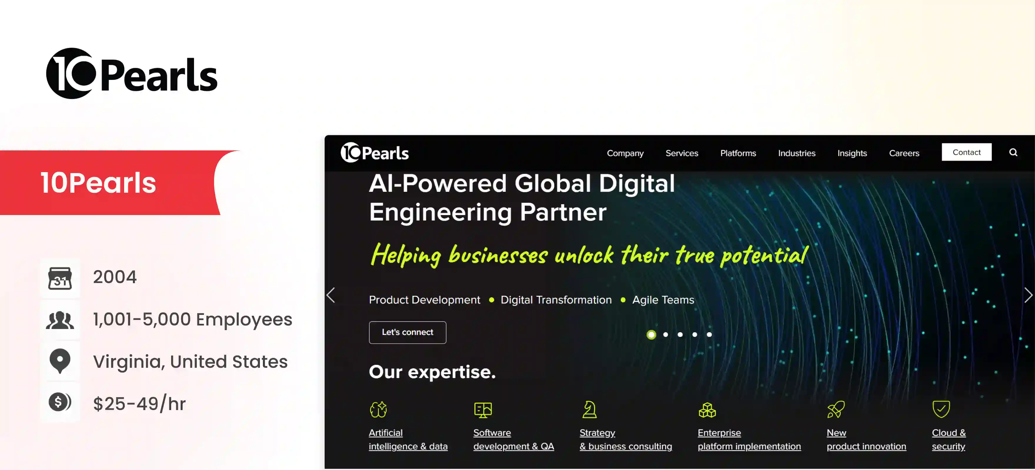 JavaScript Development Company 10Pearls