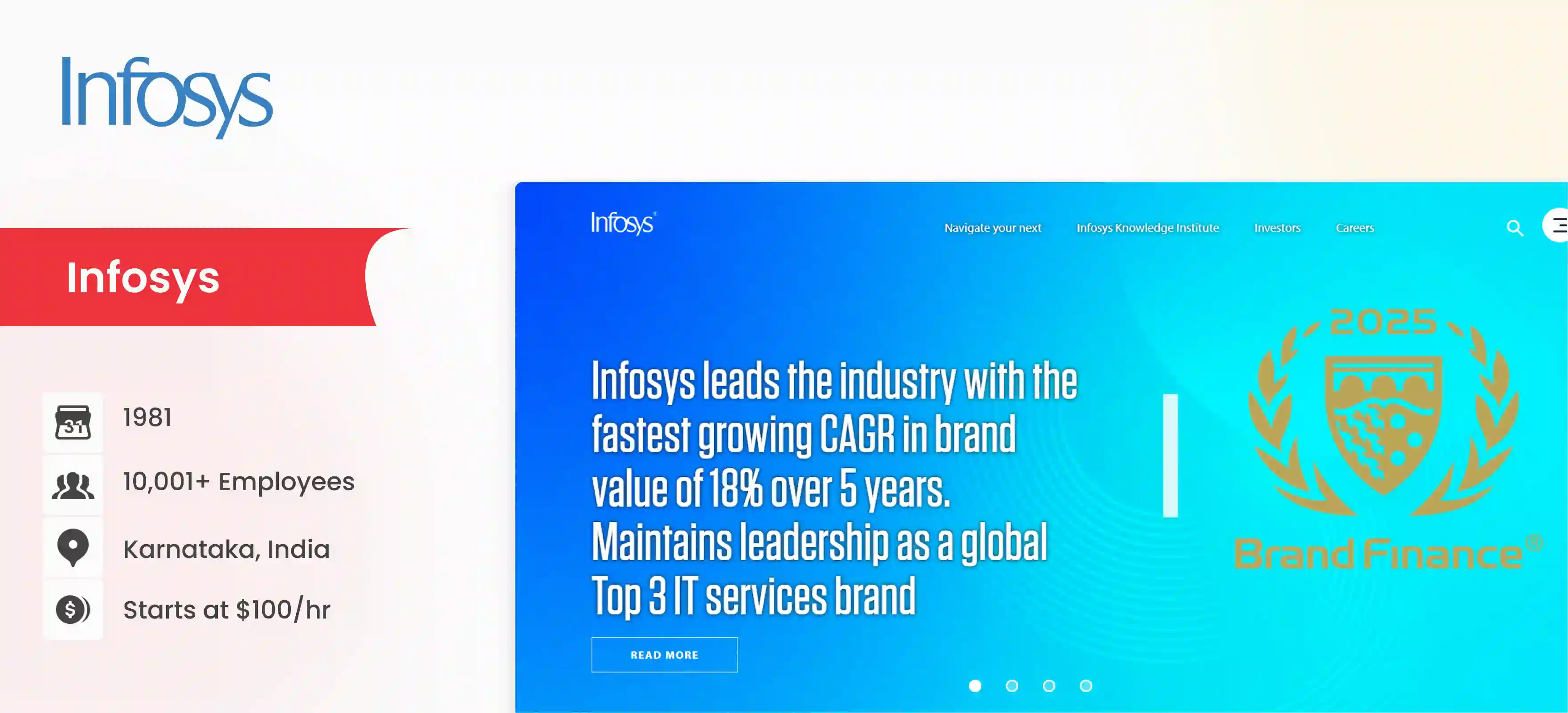 VueJS Development Company Infosys