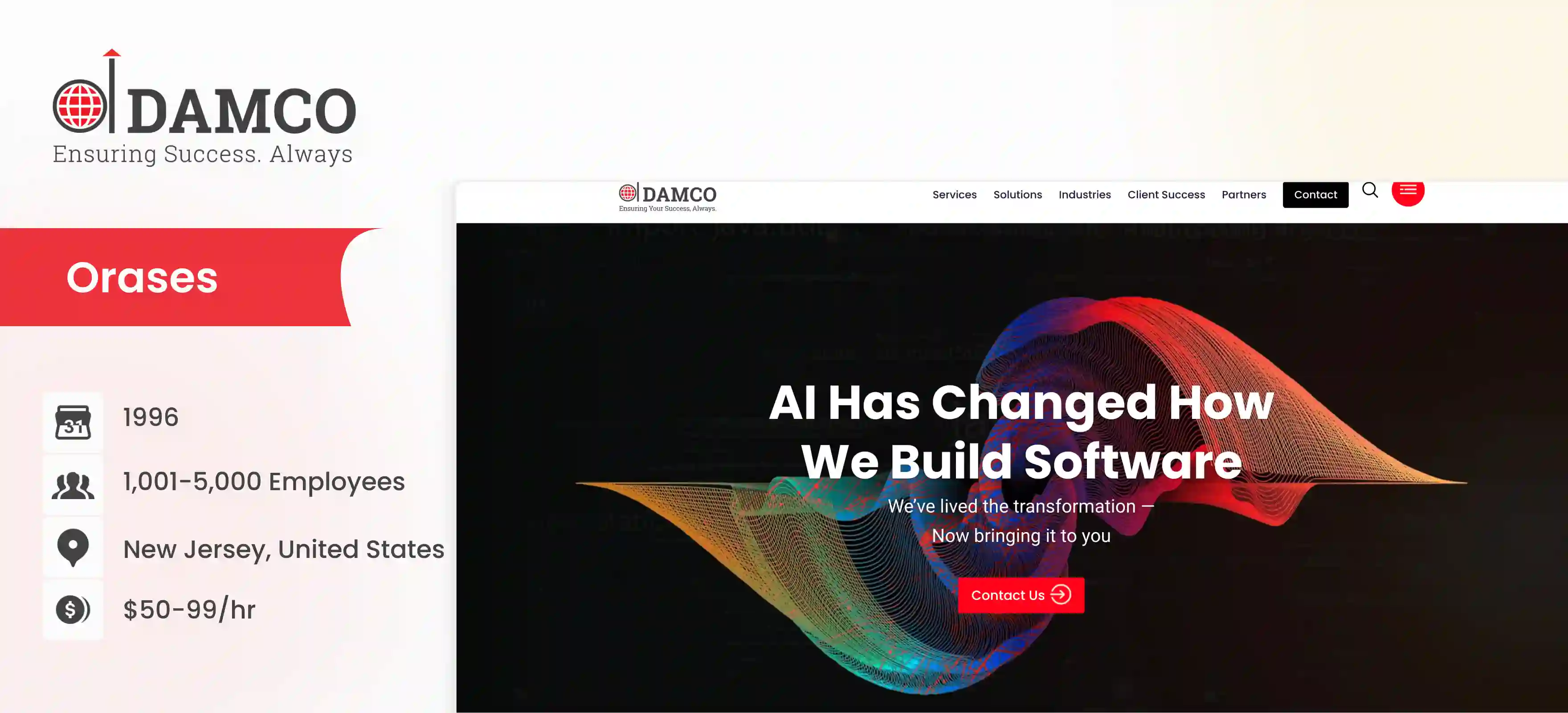 VueJS Development Company Damco Solutions