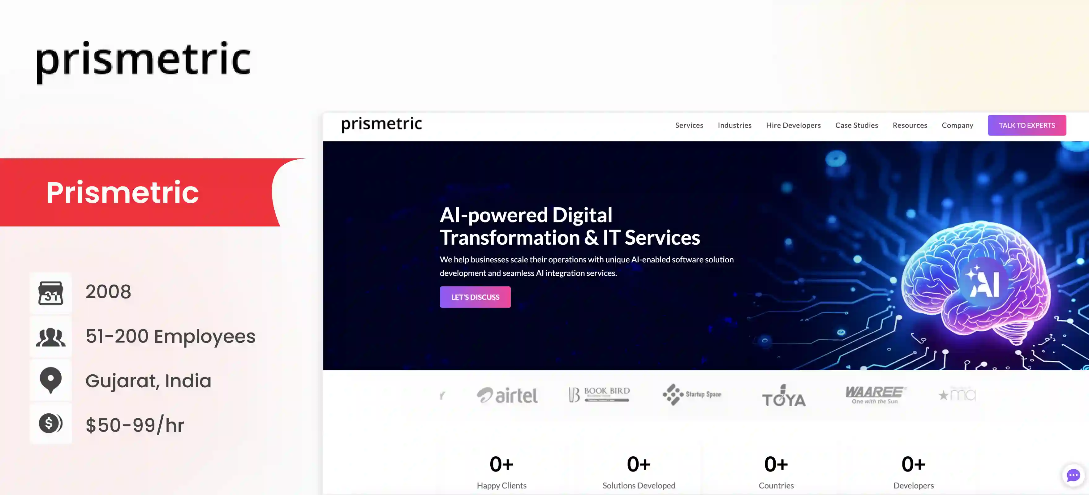 Vibe Coding Development Company Prismetric