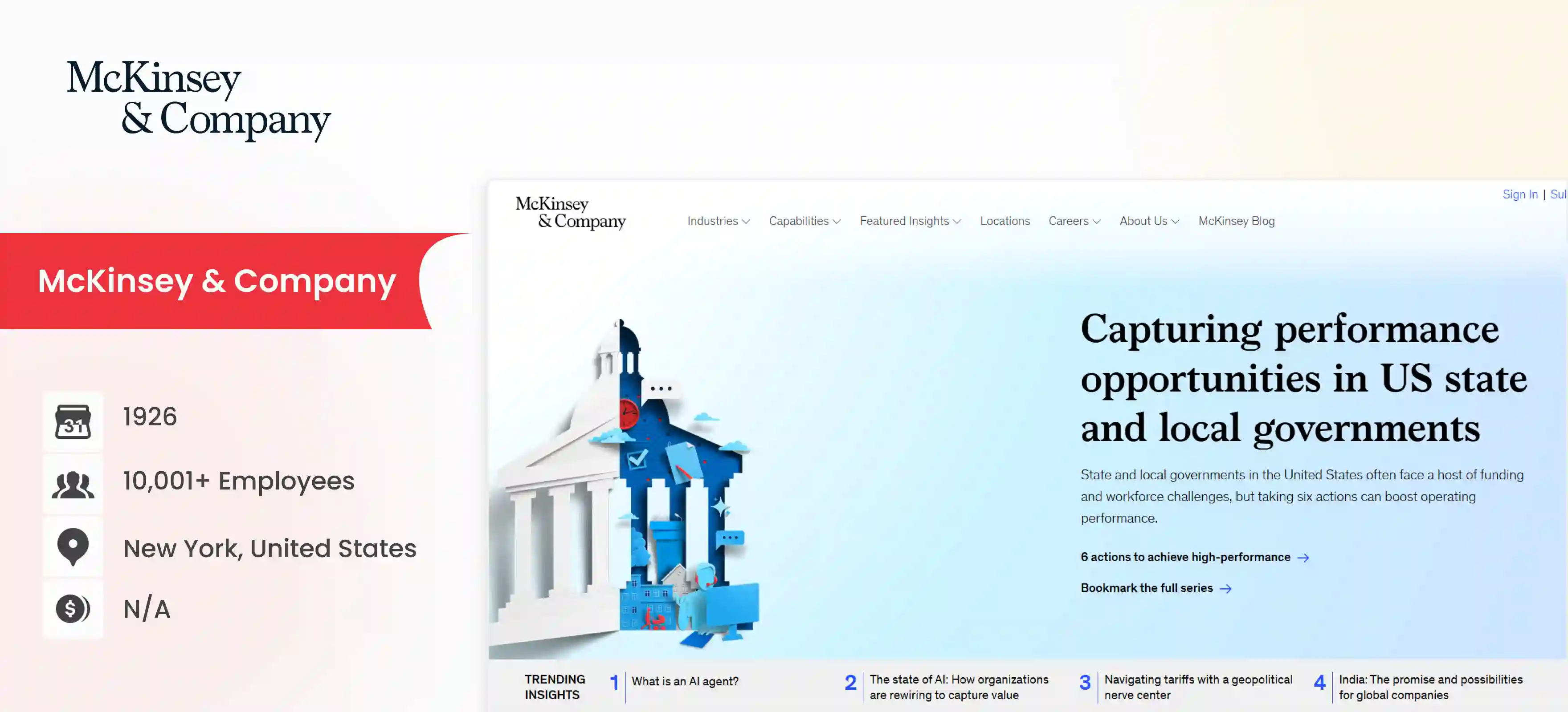 Digital Transformation Company McKinsey & Company