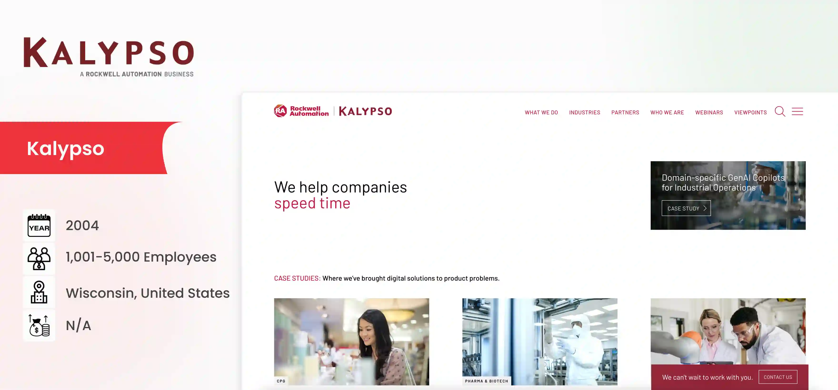 Product Lifecycle Management Company Kalypso