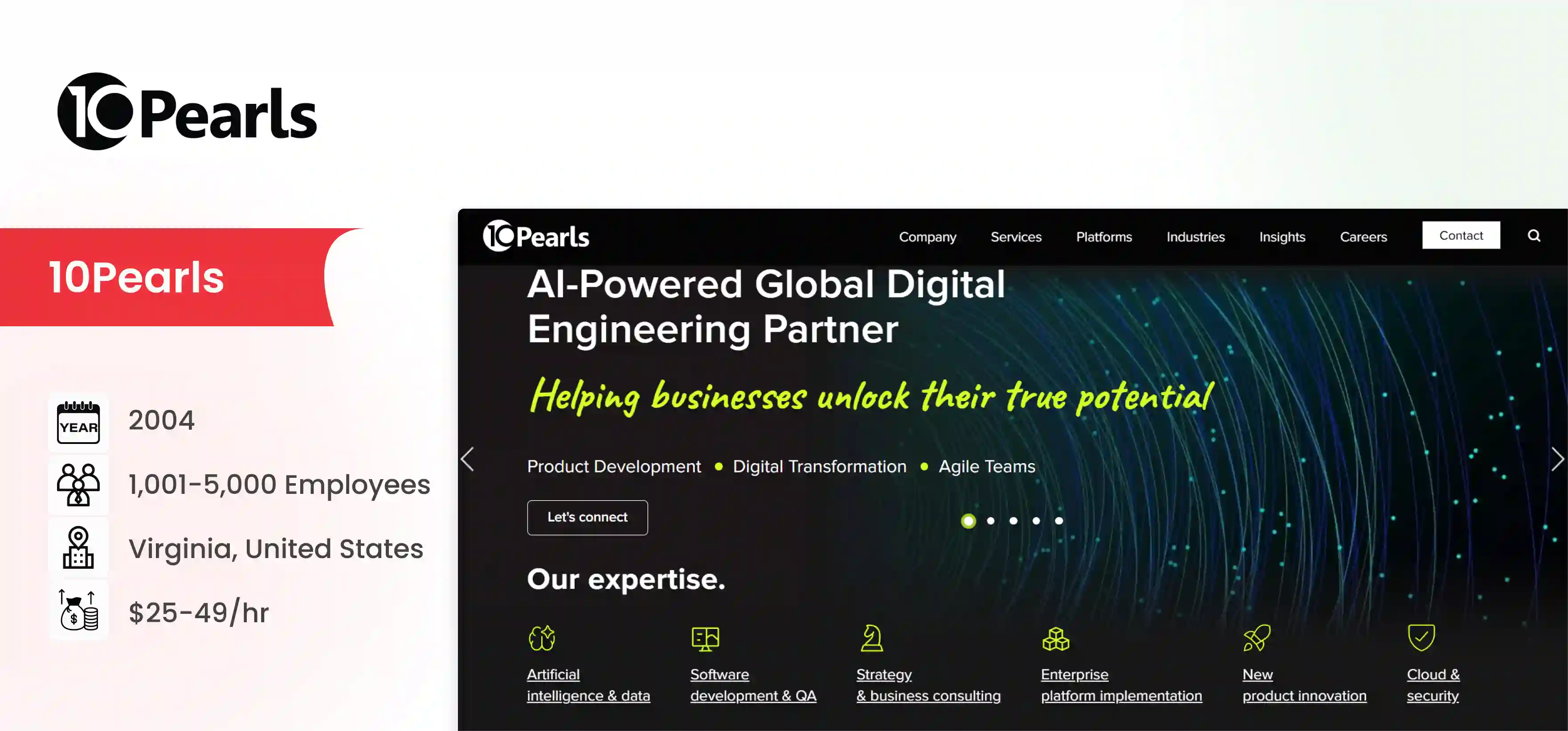 Generative AI Development Company 10Pearls