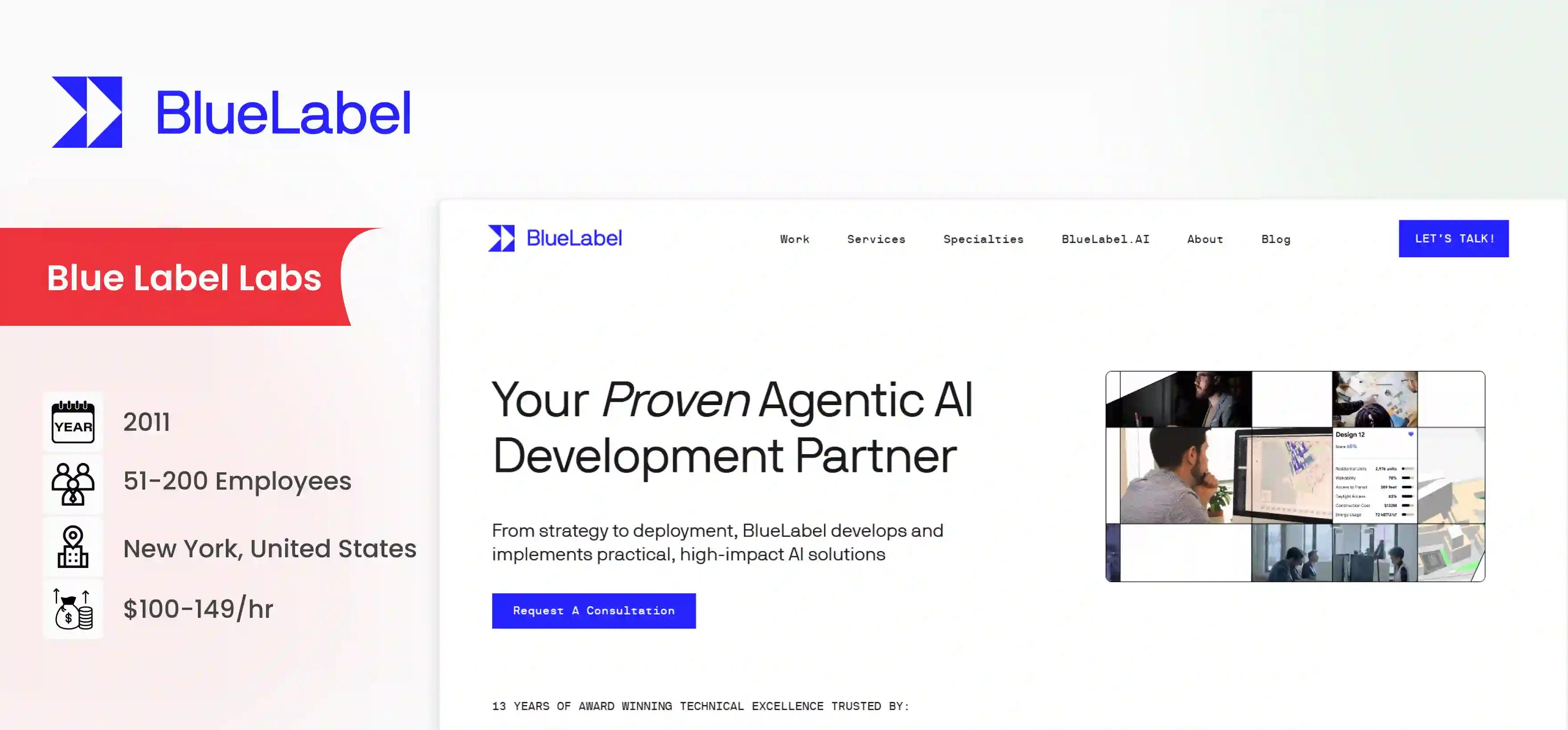 On-Demand App Development Company Blue Label Labs
