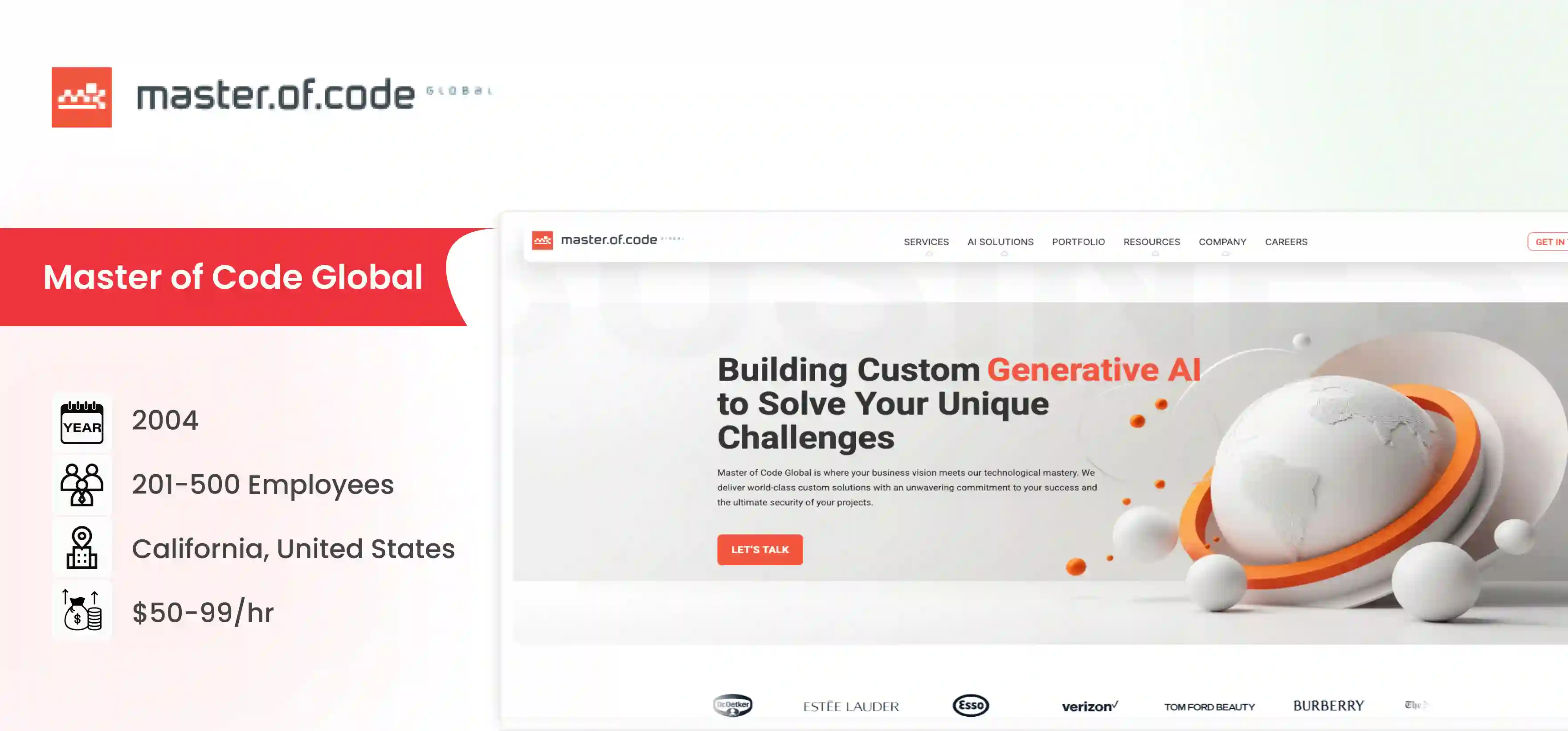 AI Agent Development Company Master of Code Global