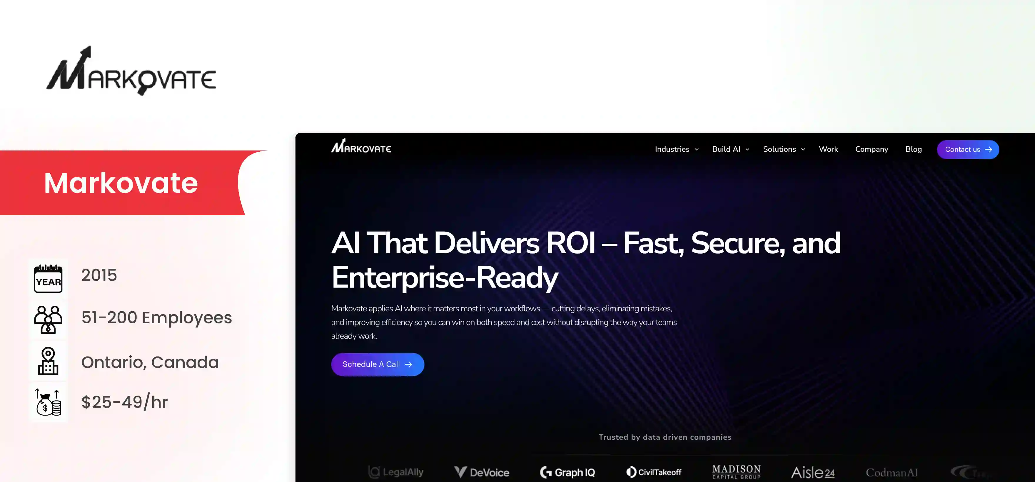 AI Agent Development Company Markovate