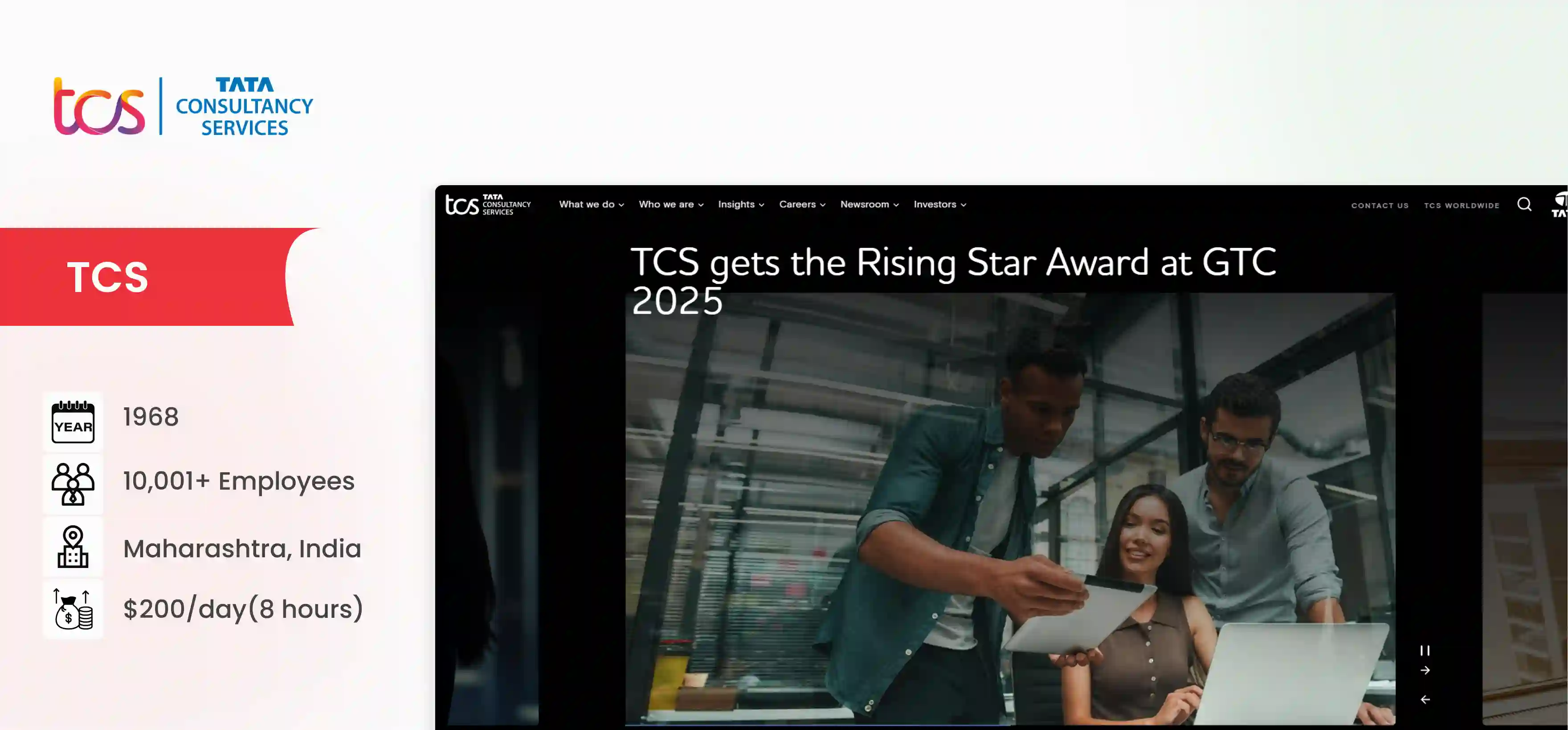 Infosys Competitor TCS