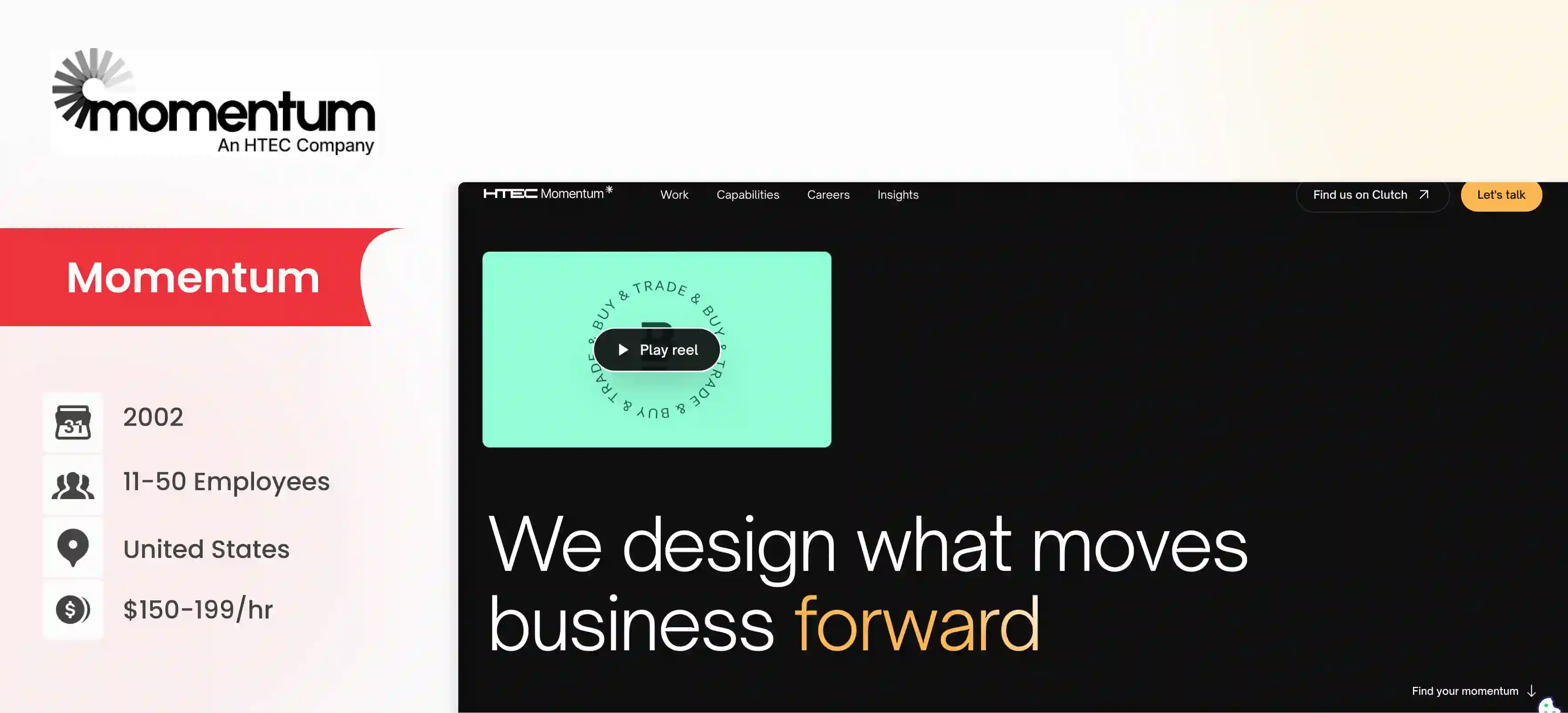 ui ux design company Momentum Design Lab