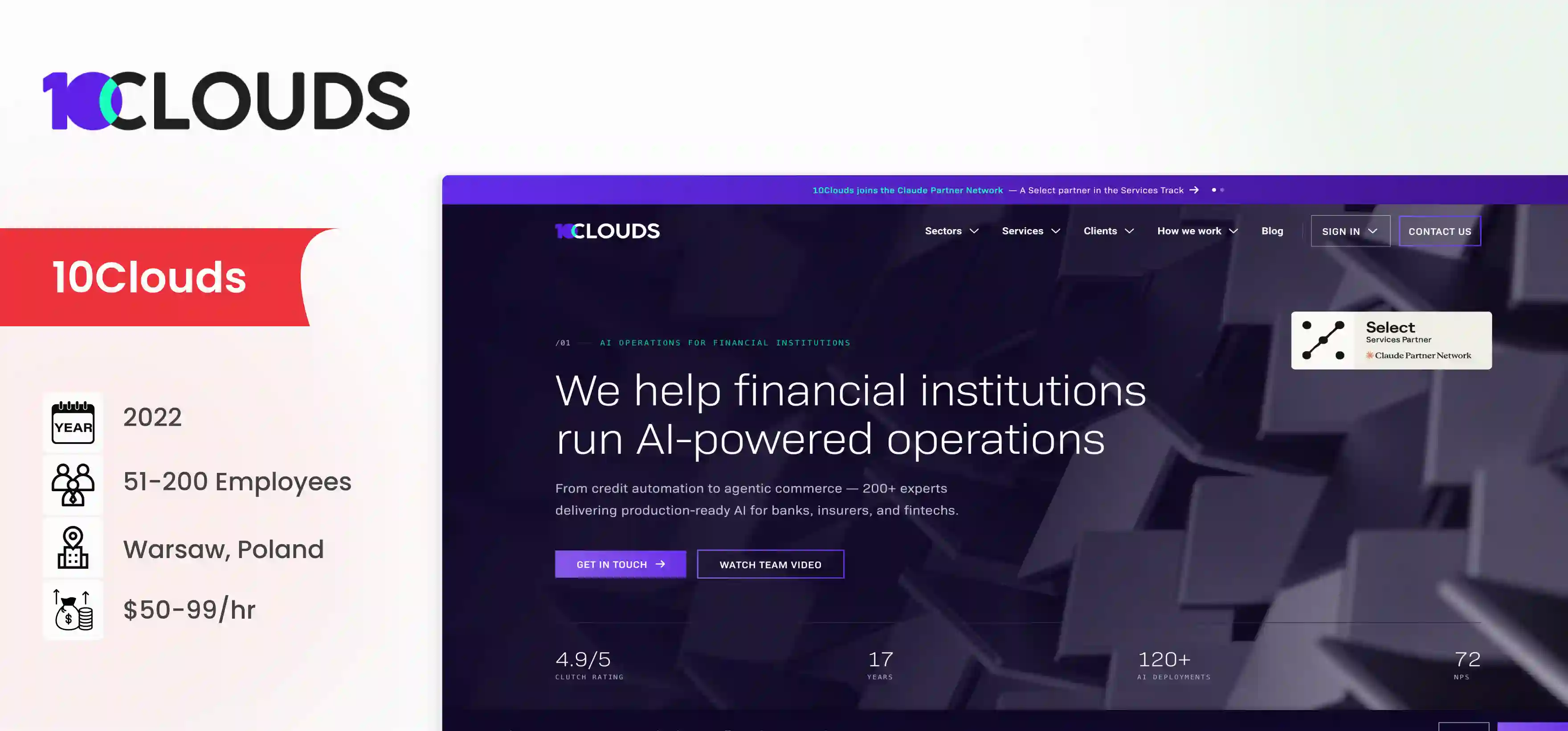 Custom MCP Server Development Company 10Clouds