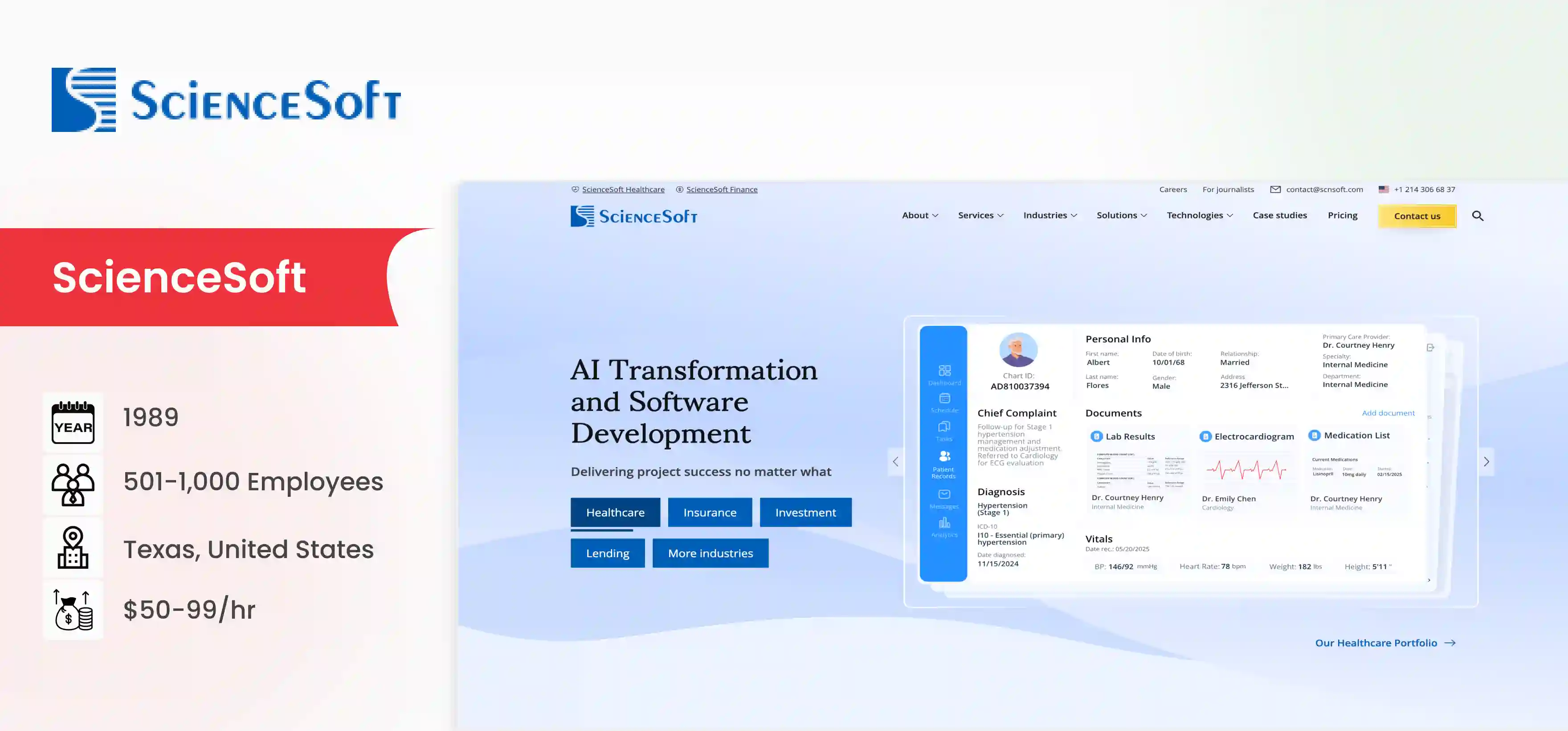 CTO as a Service Company ScienceSoft