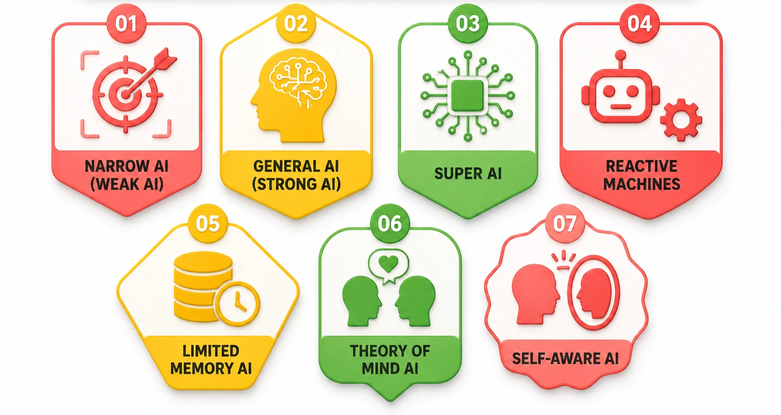 Different Types of AI Based on Functionality 