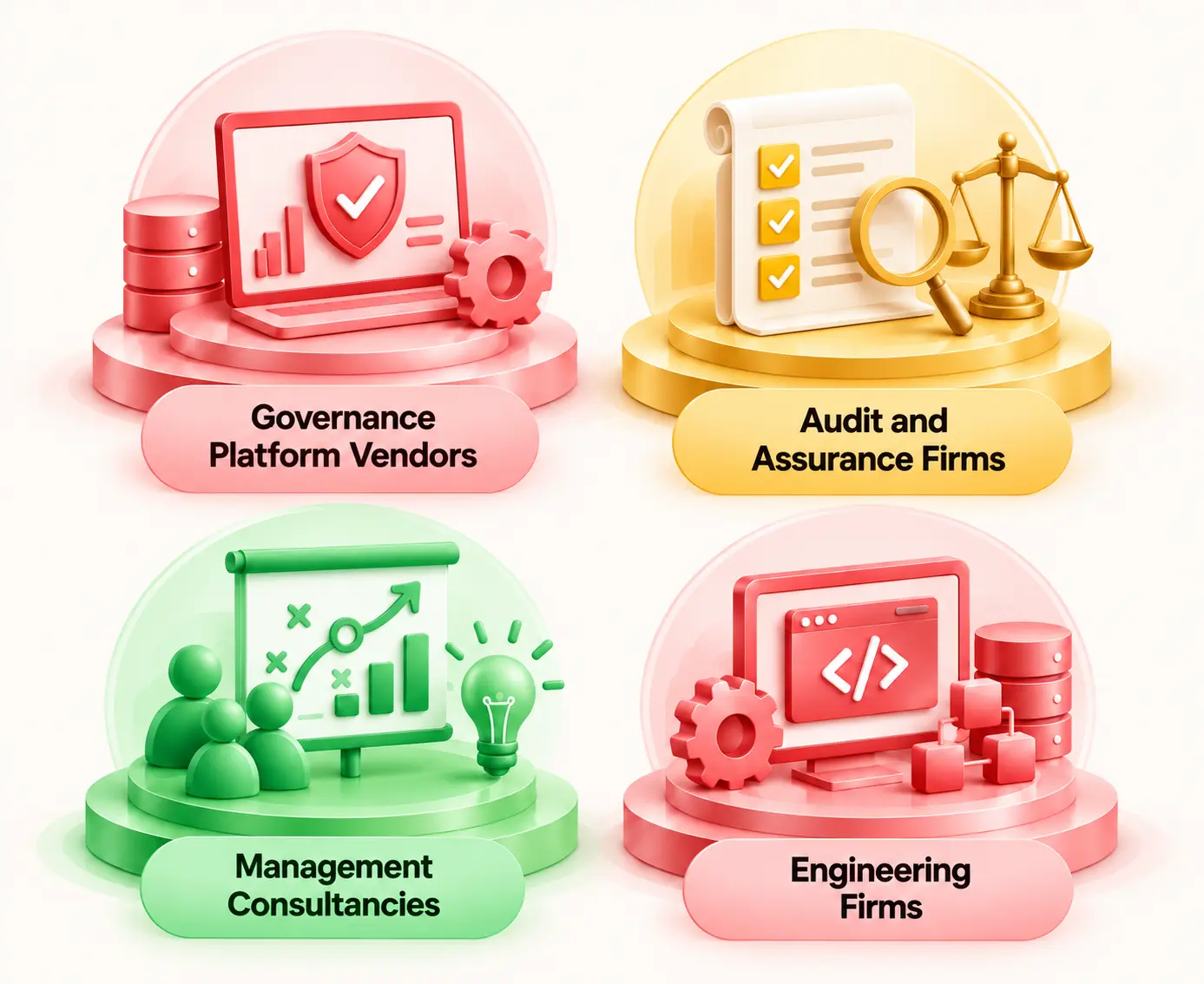 Four AI governance service categories