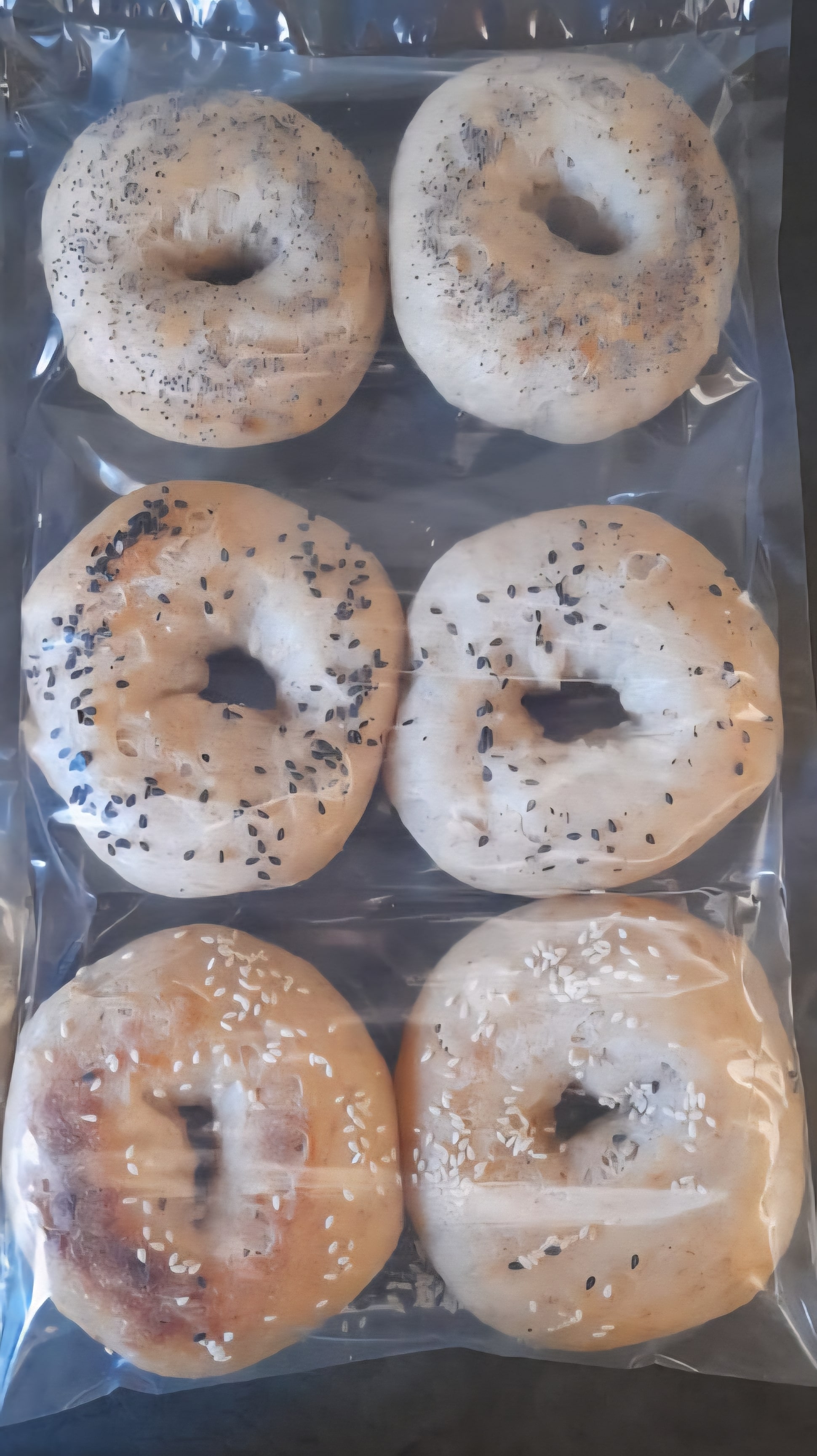 Bagels seeded