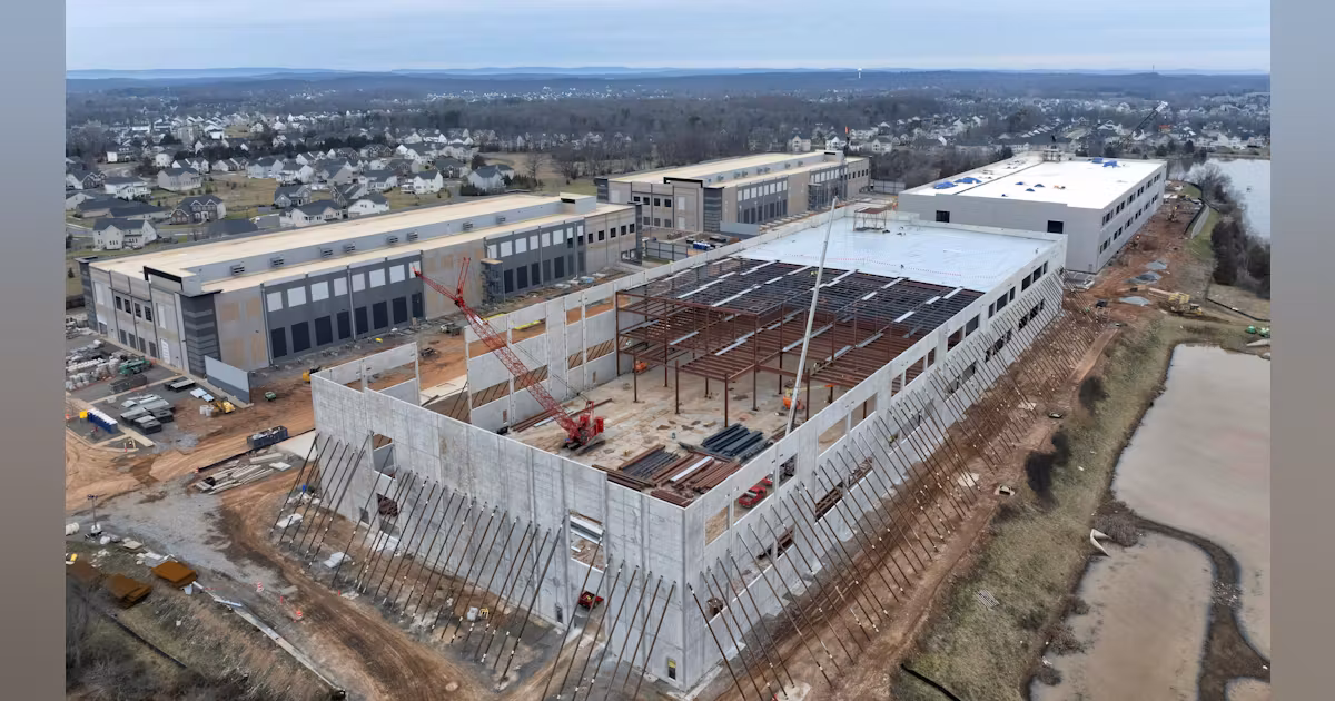 Amazon Web Services data center project