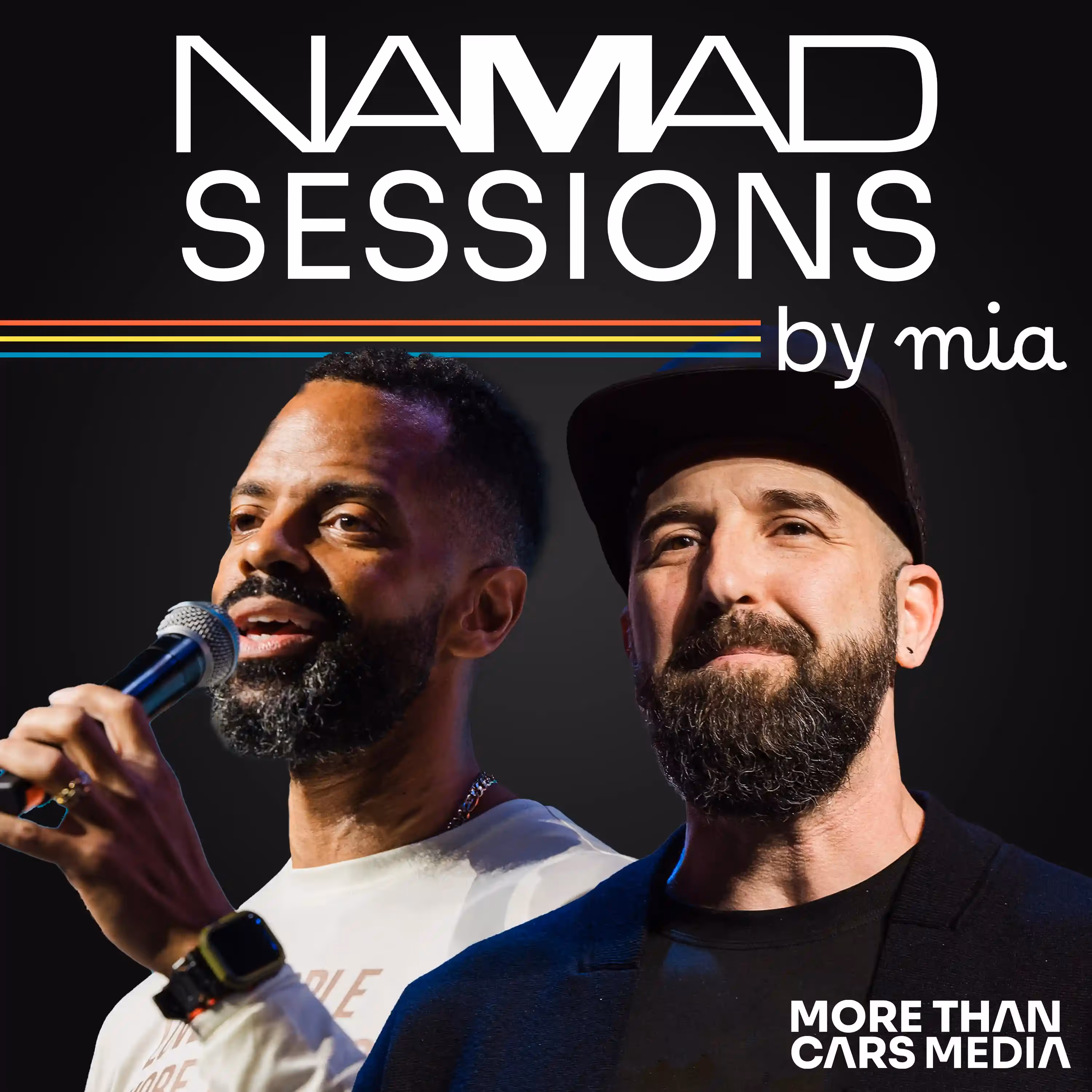 NAMAD Sessions podcast cover art.