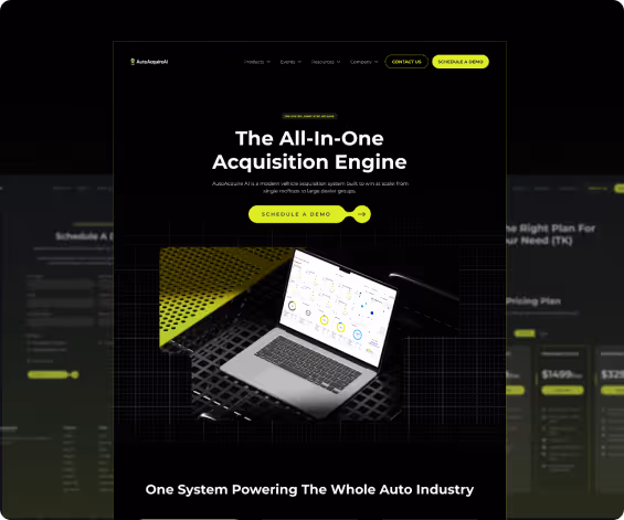 AutoAcquire AI project detail image.