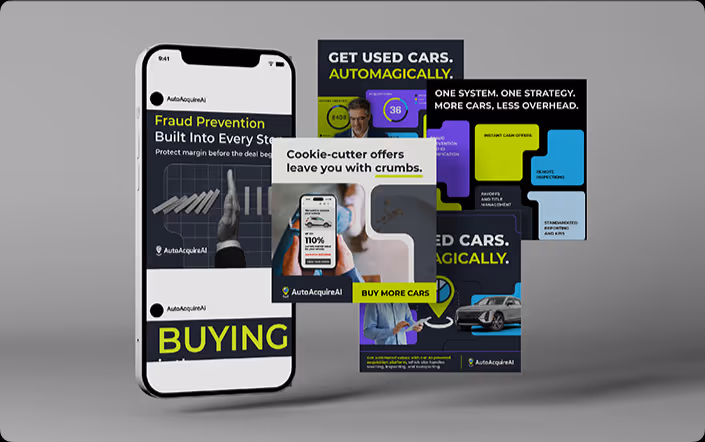 AutoAcquire AI campaign creative — gallery image 1.