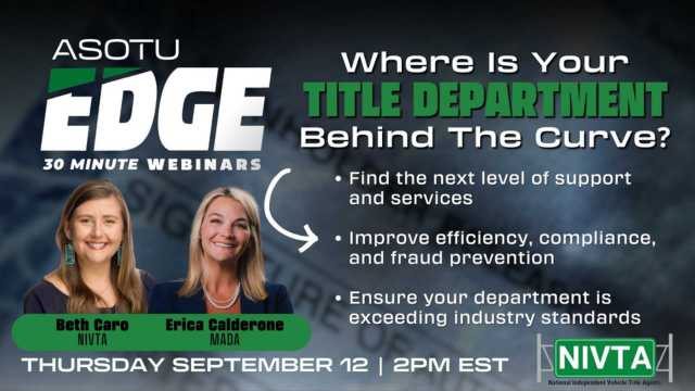 Where Is Your Title Department Behind The Curve? — ASOTU Edge Webinar artwork.