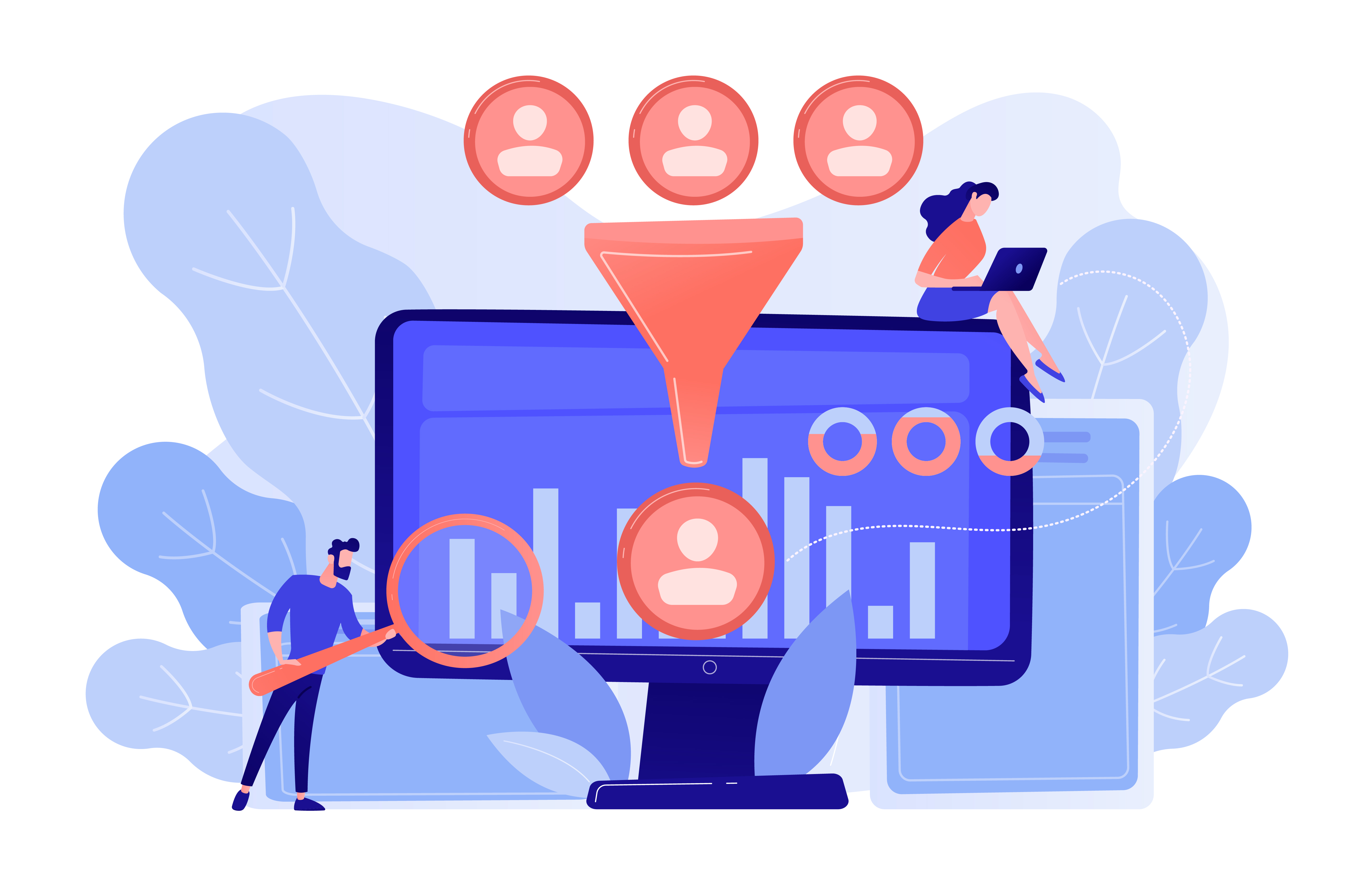 analysing sales funnel