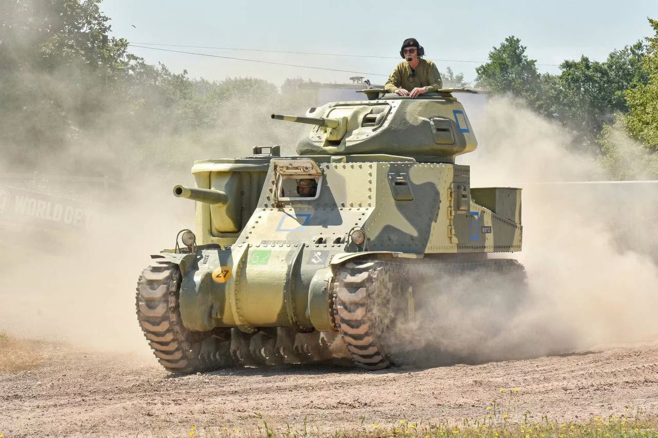 Purchased by the Bannister Historic Armour Collection from the Australian Armour & Artillery Museum as a static display vehicle, it was imported to the UK before undergoing an extensive restoration to full running condition by the team at Armoured Engineering.
Following its successful debut at Tankfest 2025 as part of the BHAC collection, we're incredibly excited to welcome this rare and distinctive Second World War vehicle to Operation Market Harborough.
A huge thank you to the Bannister Historic Armour Collection and Armoured Engineering Ltd for their continued support and for ensuring visitors will still get to enjoy another exceptional piece of armoured history.