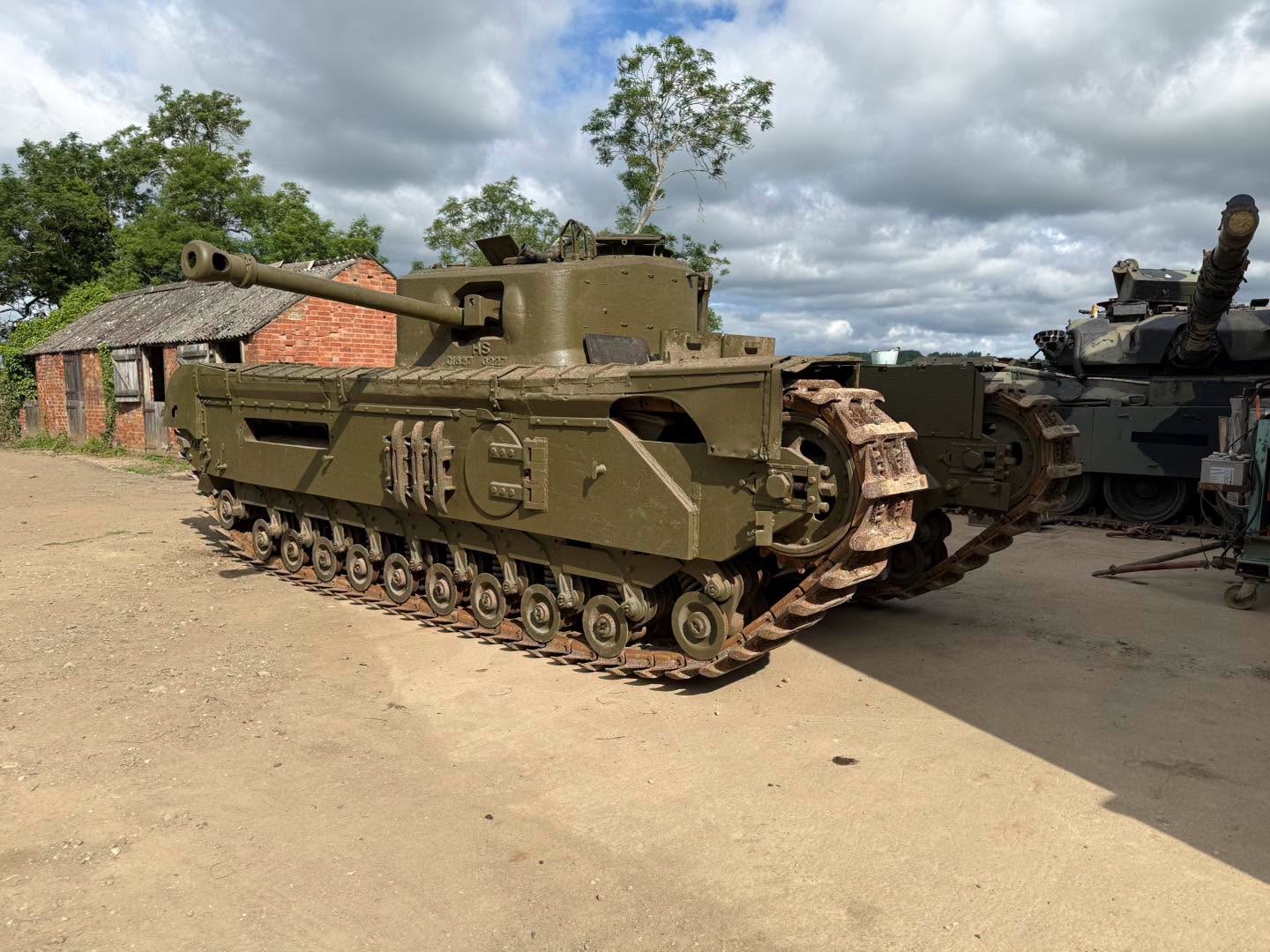 Many of you may have followed its journey on Mr Hewes' YouTube channel, where viewers watched as the team worked tirelessly to coax this incredible machine back to life after spending many years as a museum exhibit.
Now after all that hard work and dedication, we're incredibly excited to announce that the Churchill Crocodile will be visiting Operation Market Harborough before returning home to Devon.
Even more excitingly, this will be one of the first opportunities for many people to see the vehicle running and driving again after its long period out of action.
The Churchill Crocodile remains one of the most iconic variants of the Churchill family, instantly recognisable and a fascinating piece of British military history.
We'd like to extend a huge thank you to the Cobbaton Combat Collection for supporting the show and allowing our visitors the chance to see this incredible vehicle up close and in motion.
We also kindly thank the Military Vehicle Trust for their donation towards the transport of this vehicle to our show. 