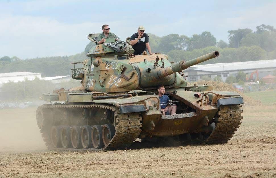 We’re really pleased to say this one joined us last year; and we’re excited to be welcoming it back again for this year’s show!
A true Cold War heavyweight, the M60A1 is an iconic piece of armoured history and an absolute beast to see up close and even better when it’s running. Anyone who visited last year will remember how great this thing sounded! This is the kind of vehicle you don’t often get the chance to experience outside of museums, making it a must-see at Operation Market Harborough. We cannot thank Anthony DeVito enough for his support and bringing this along for everyone’s enjoyment! 