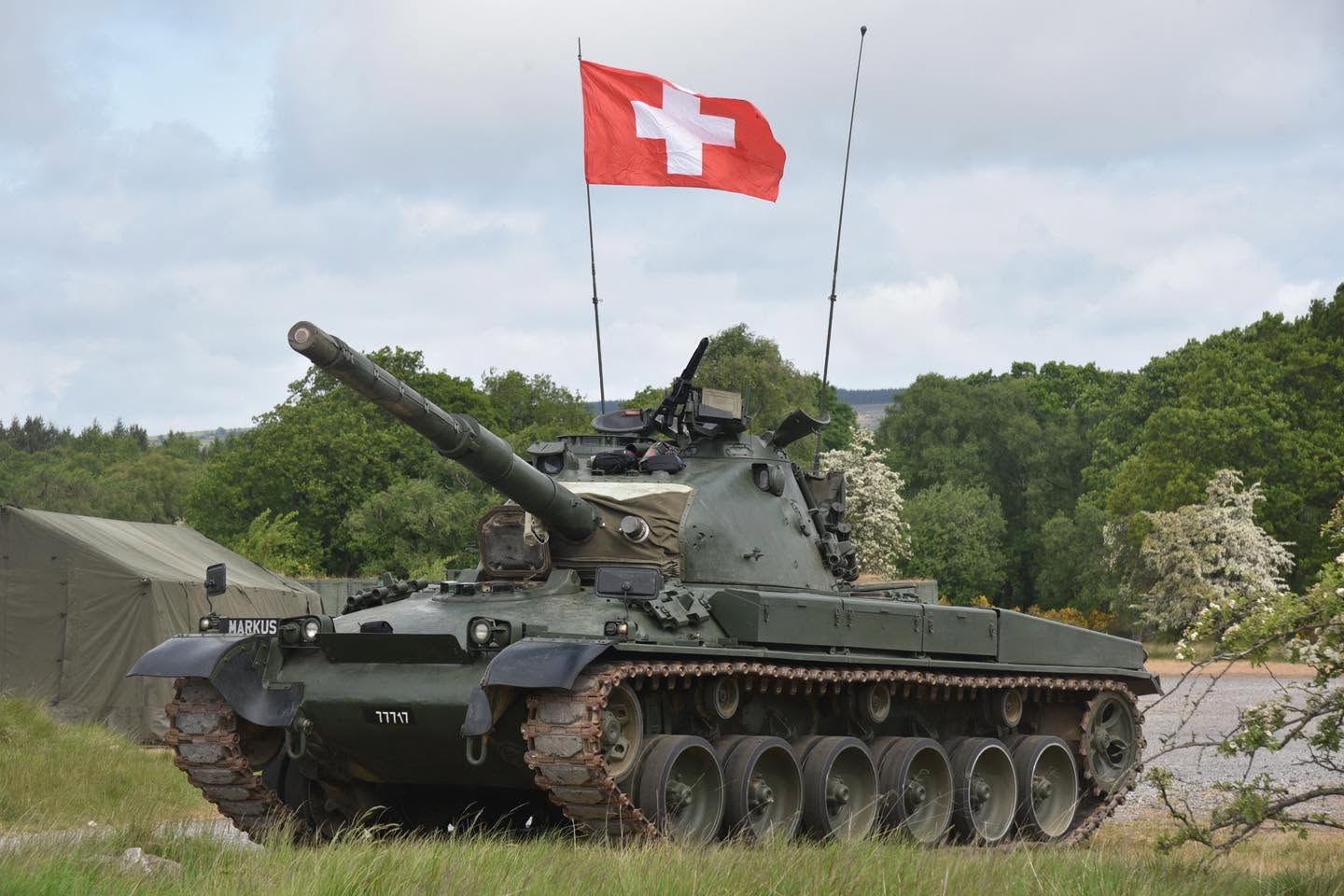 This rare vehicle has quite the story behind it. Originally from Switzerland, this particular Panzer 68 was later discovered sitting quietly in a car park in Belgium before eventually making its way to the UK, where it has since been fully restored to running condition. Tanks like this are rarely in the UK, and to have a running one makes it a truly special addition to the show. It’s a fantastic example of a Cold War–era armoured vehicle that many people simply never get the chance to see up close, let alone hear and see moving.