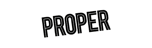Proper logo