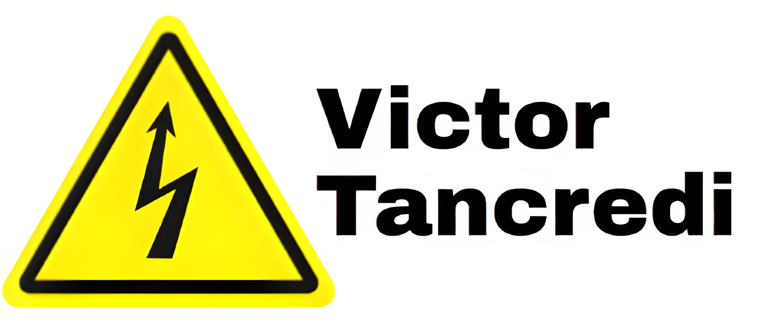 logo de victor tancredi avec son nom et prénom