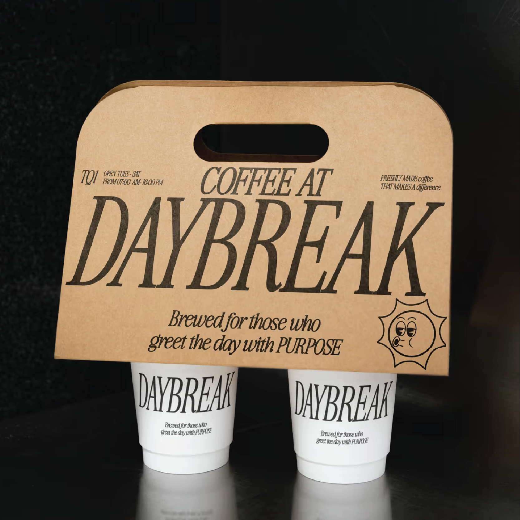 Daybreak Branding packaging design 