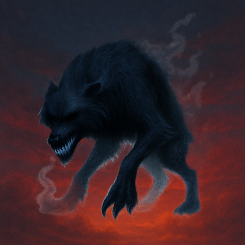 The Shadow Wolf is a Seeker. Its very nearness is a warning: if the Wolf has found you, the others will not be far behind.