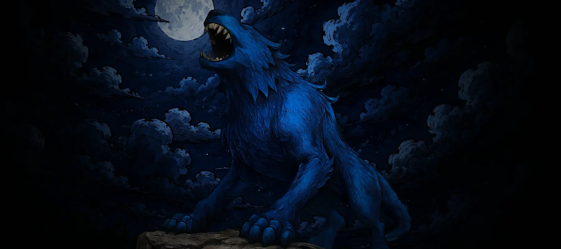 The Shadow Wolf is a Seeker. Its very nearness is a warning: if the Wolf has found you, the others will not be far behind.