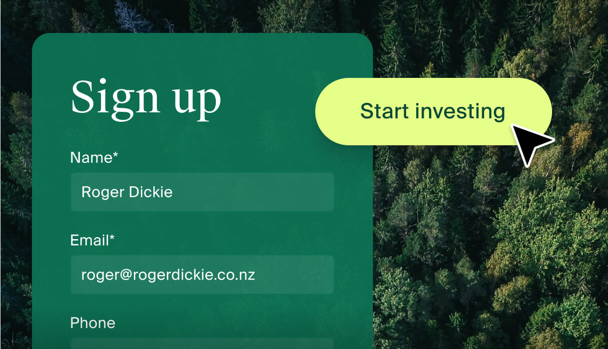 Sign up portal