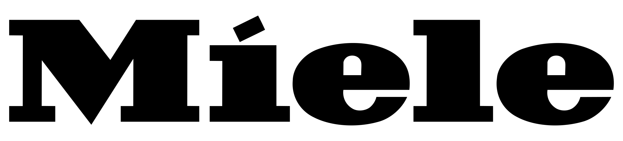 Miele brand name in bold black font.