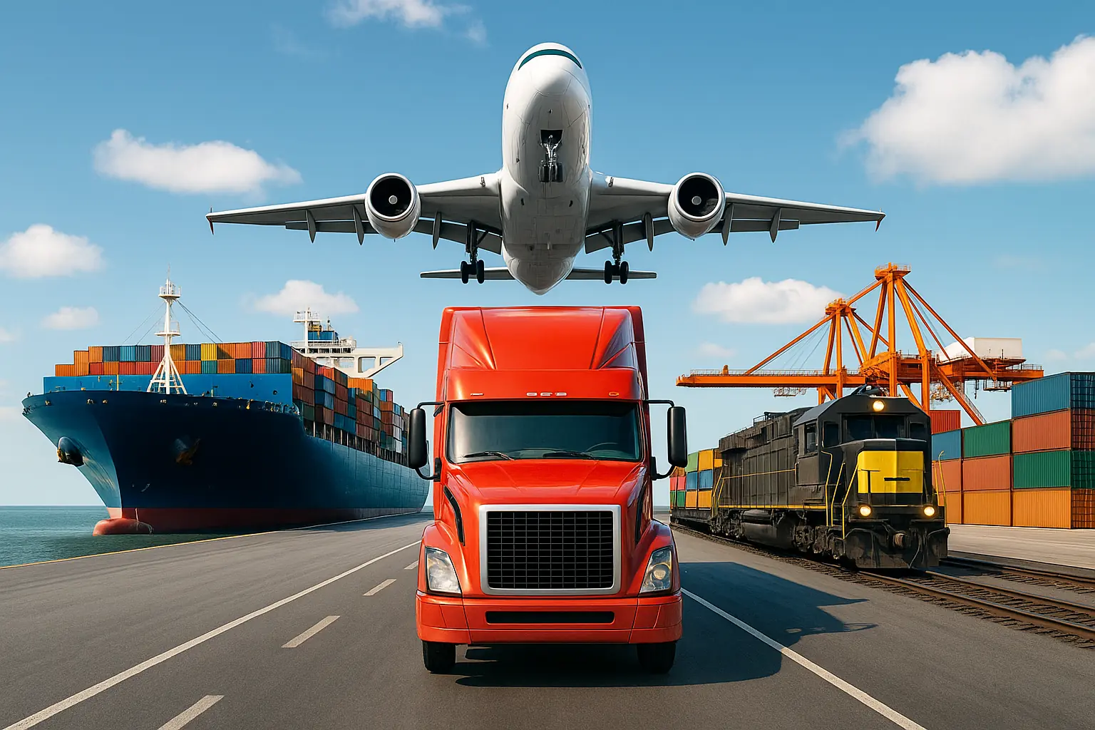 AEEM integrated supply chain solutions dashboard showing real-time freight and inventory data for end-to-end logistics management and optimization.