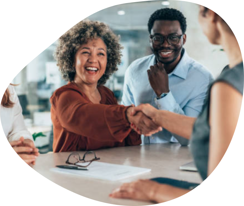 Group of international professionals 