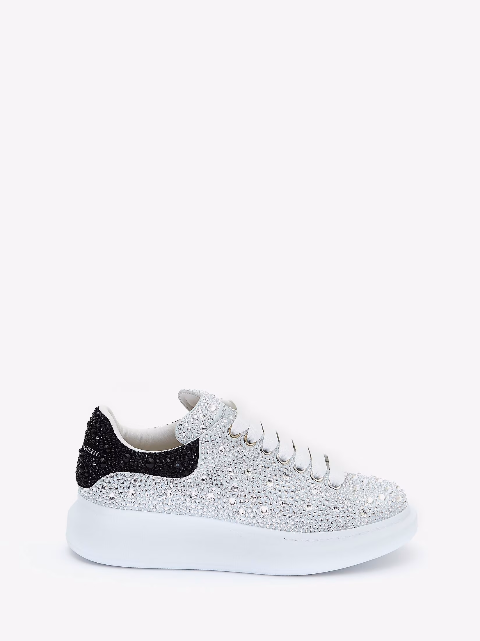 Shop McQueen Crystal Oversized Sneaker