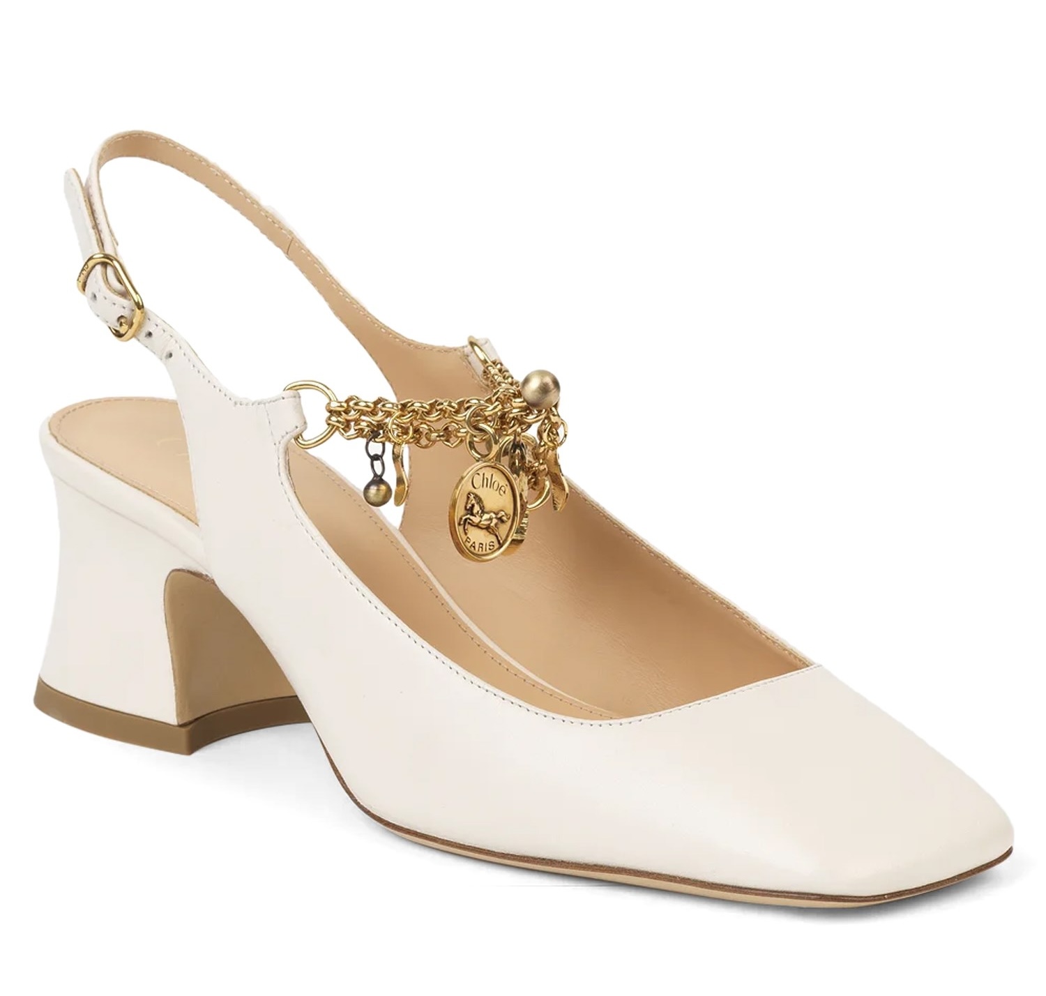Chloé “Chloé Charms” Décolleté (55mm)
