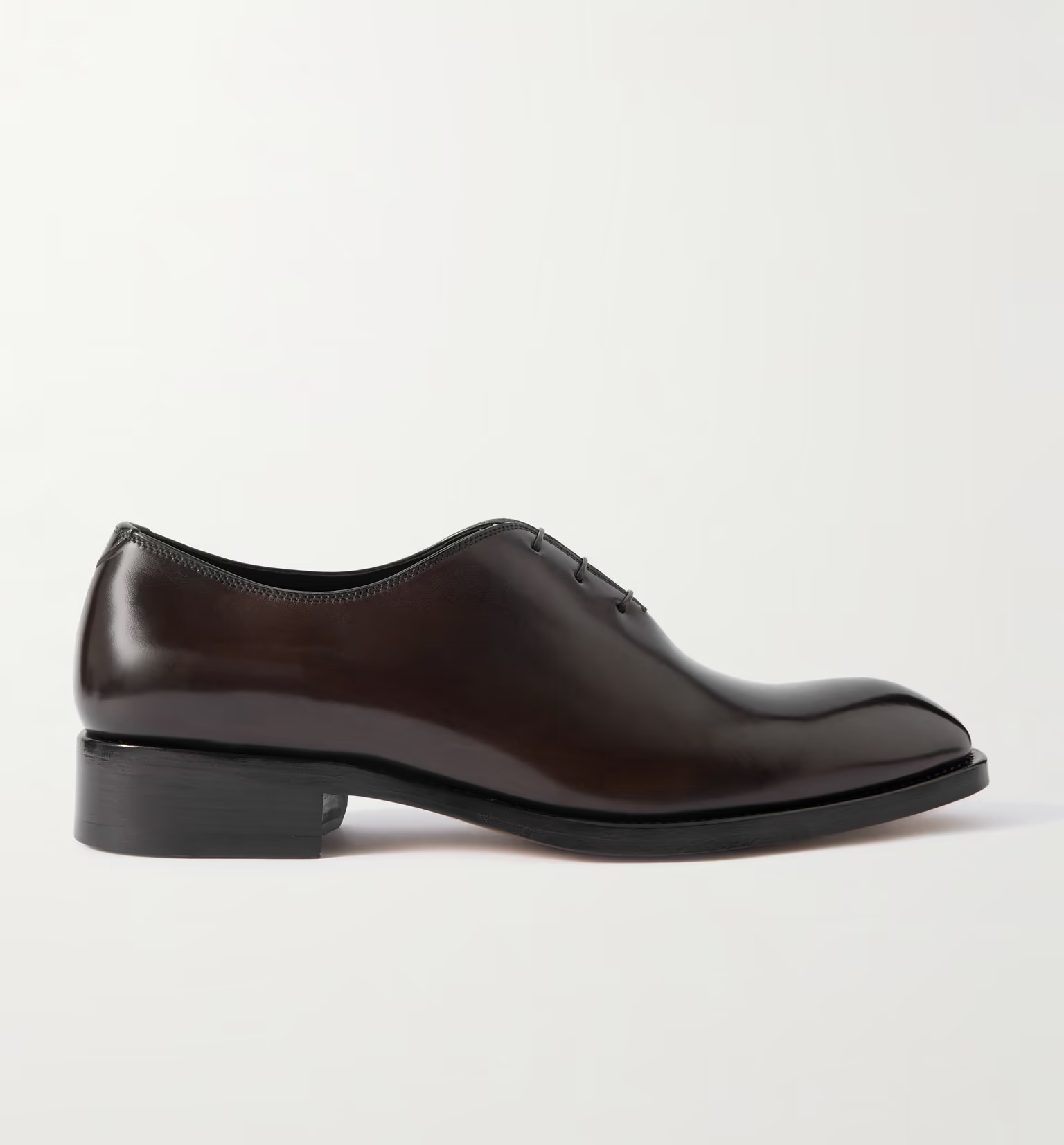 TOM FORD Whole-Cut Patent Leather Oxford Shoes