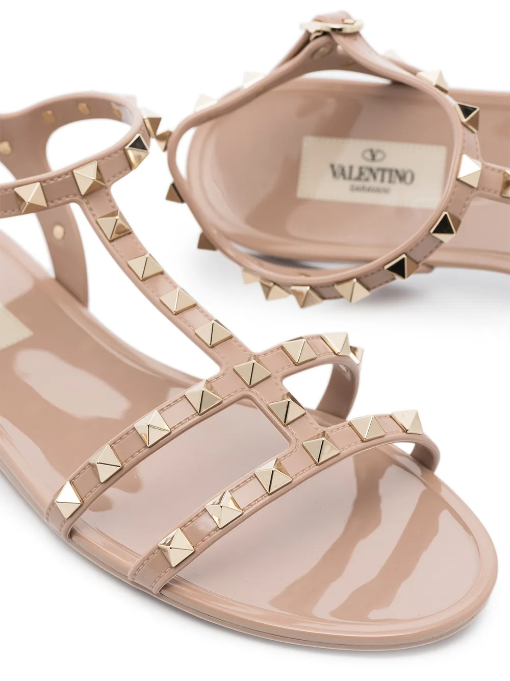 Valentino Garavani Rockstud Flat Sandals